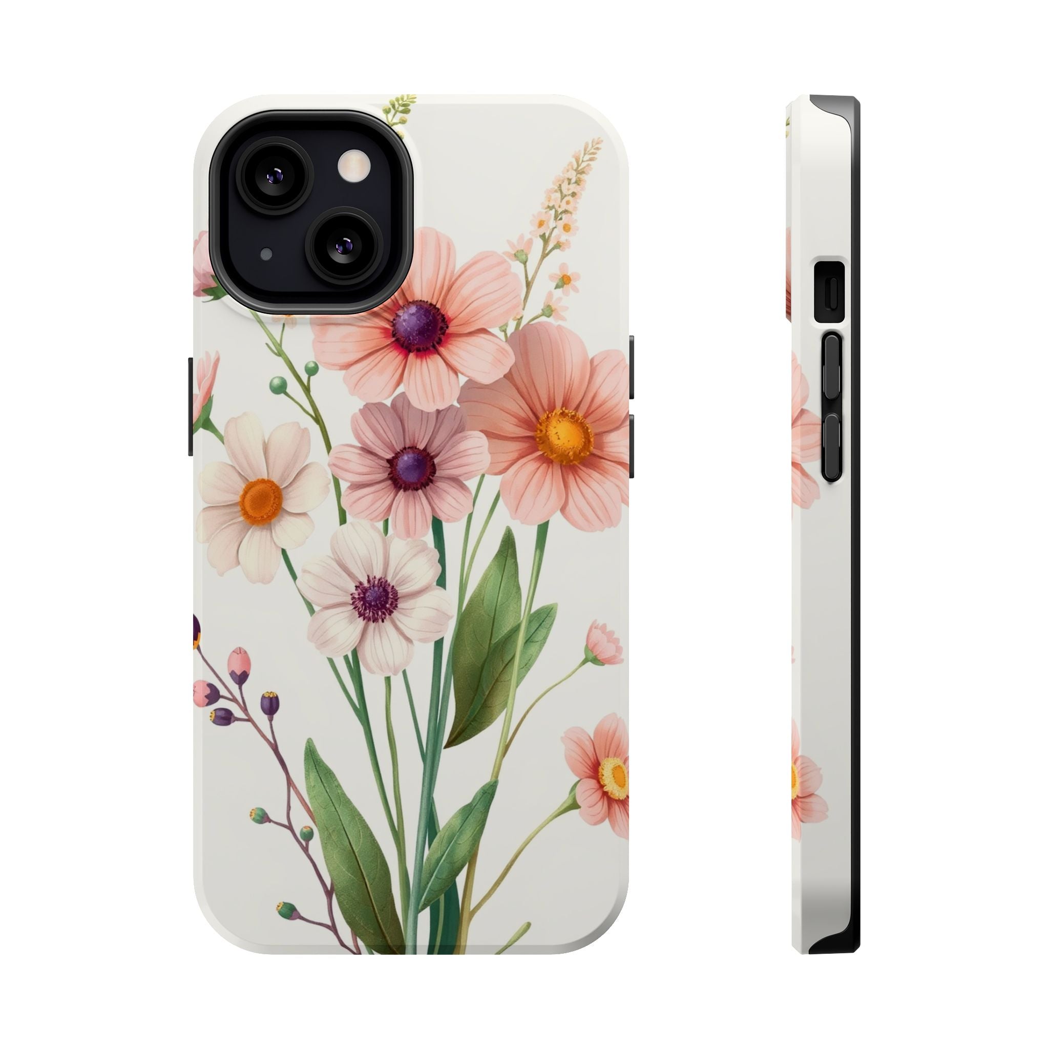 iPhone Wildflower Bunch Mystic Art Bold Modern Everyday Snap Case · iPhone Case
