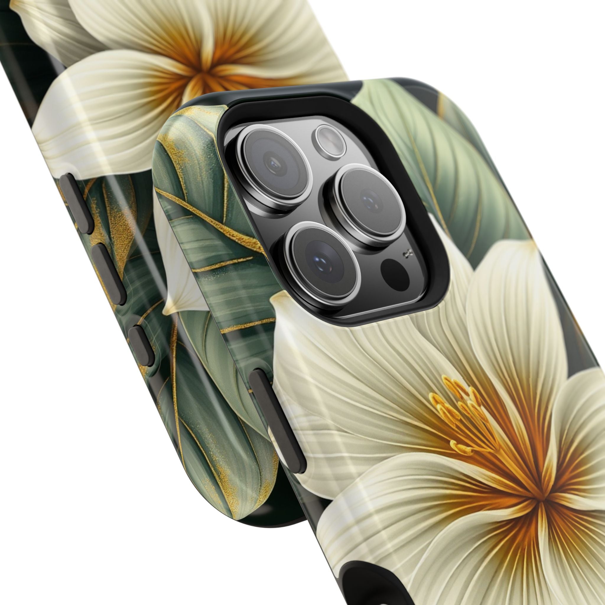 iPhone Radiant Tropical Bloom Design Slim Everyday Designer Case · iPhone Case