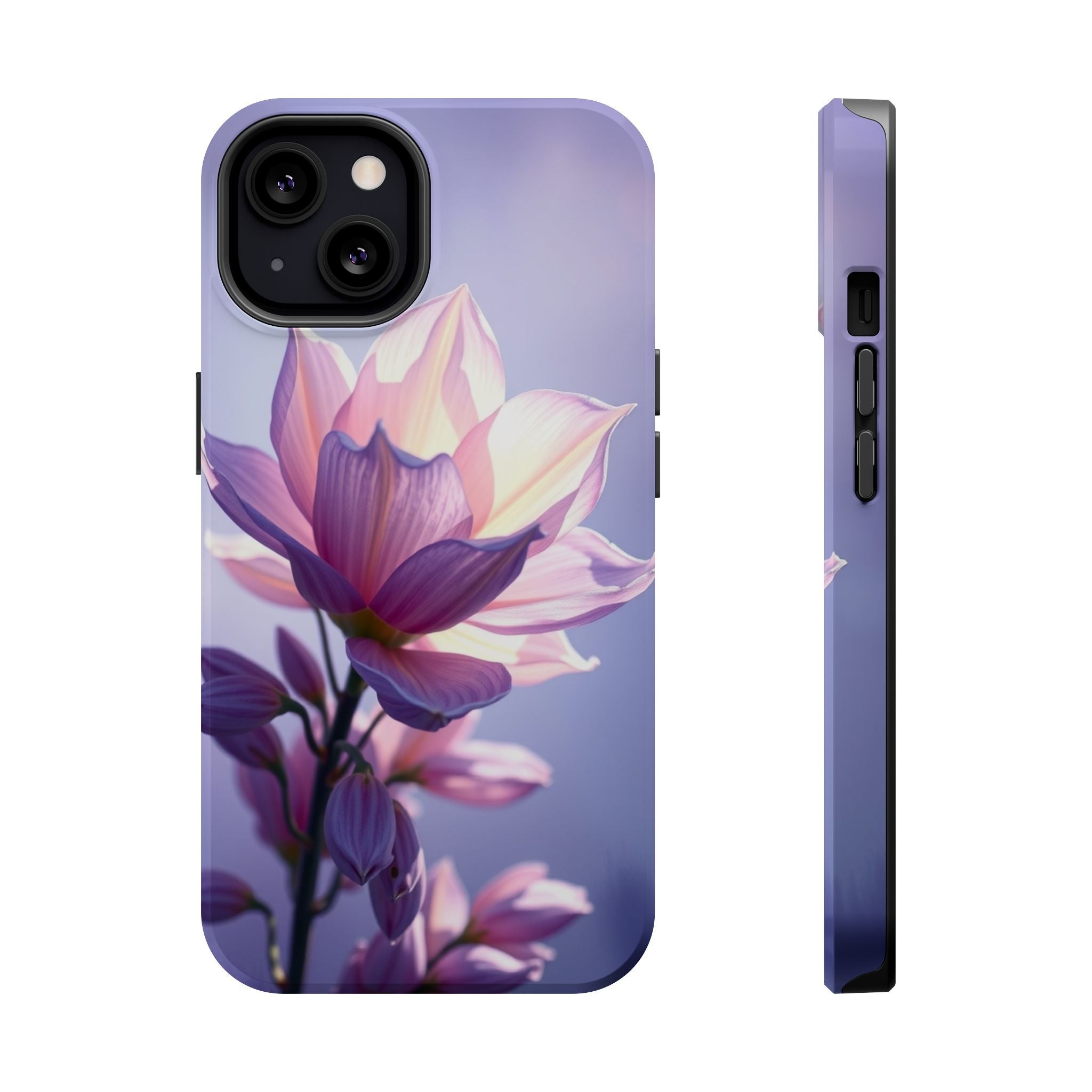 iPhone Floral Ombre Electric Art Bold Modern Everyday Snap Case · iPhone Case