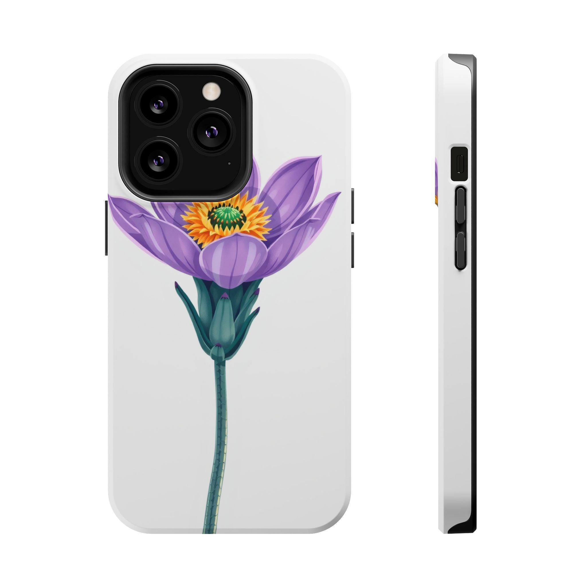 iPhone Indigo And Violet Desert Flower Slim Everyday Designer Case · iPhone Case