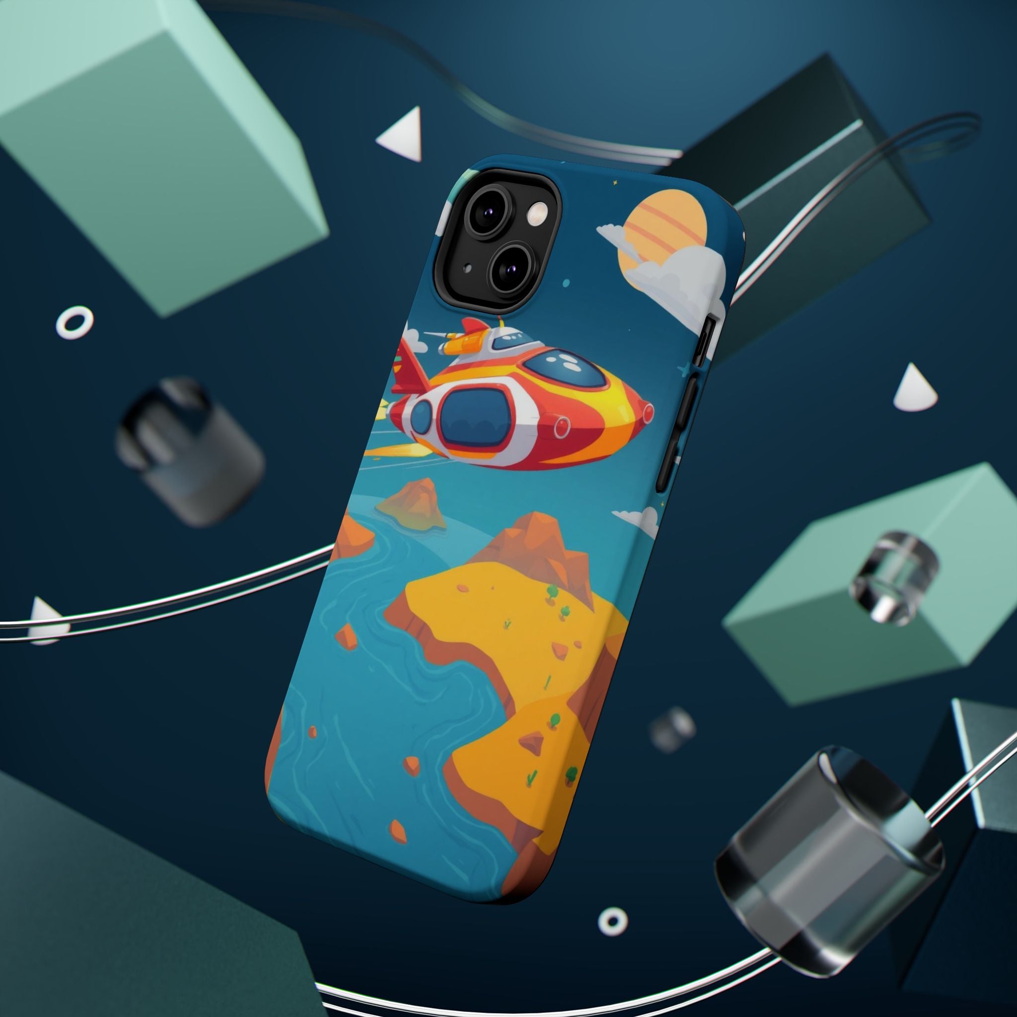 iPhone Hovercraft Glide Kids Fun Clean iPhone Phone Case Gift Minimal · iPhone C