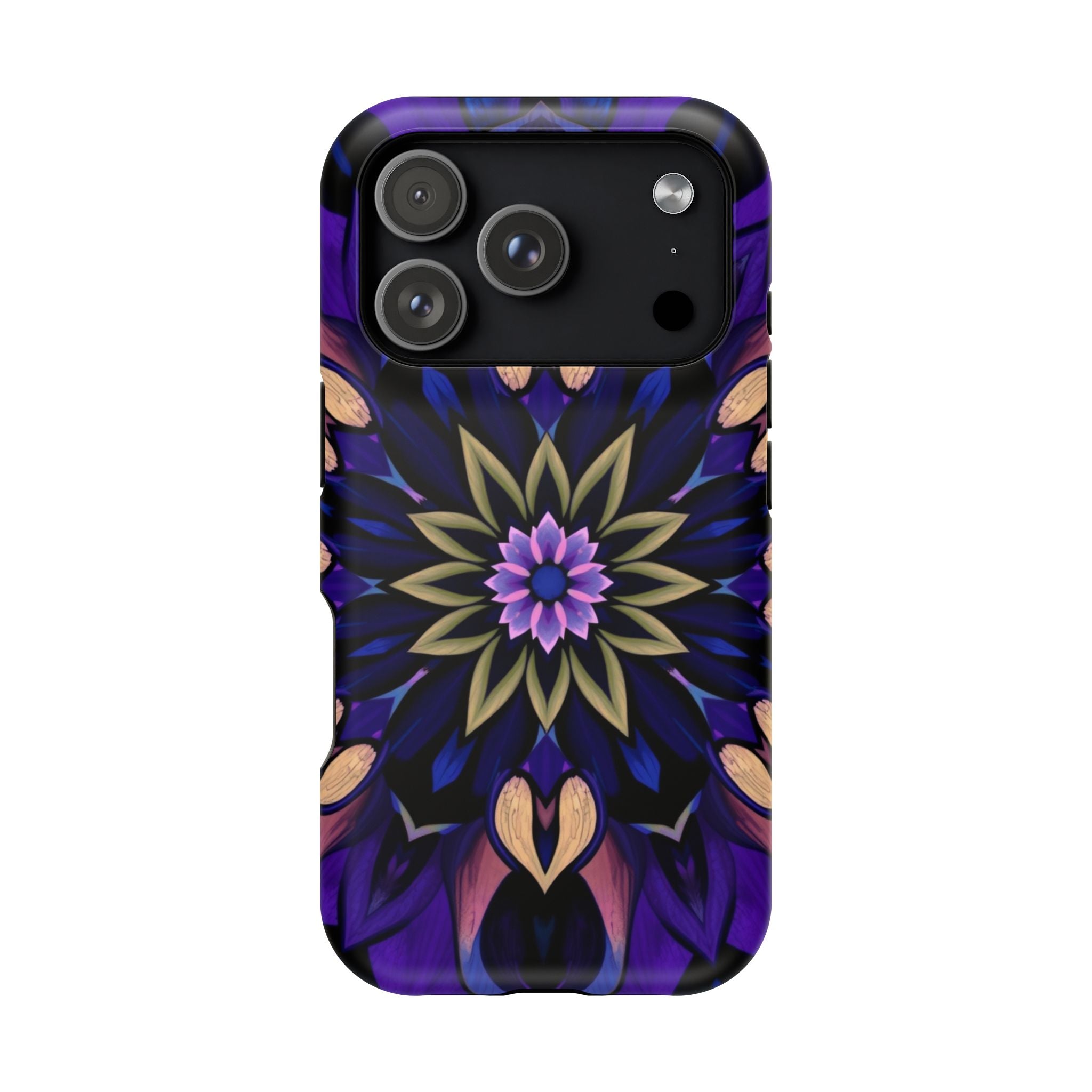 iPhone Floral Mandala Mystic Art Bold Modern Everyday Snap Case · iPhone Case