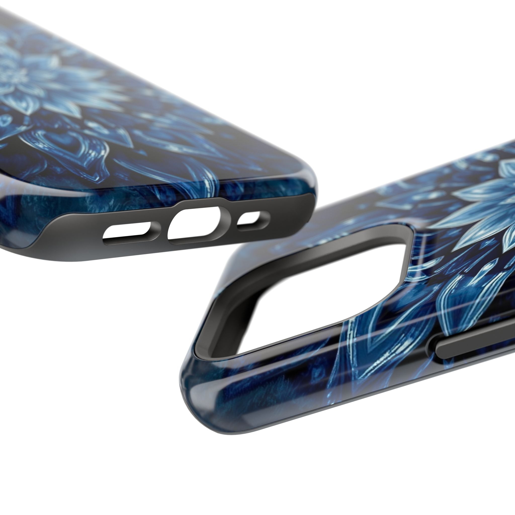 iPhone Floral Mandala Electric Art Bold Modern Everyday Snap Case · iPhone Case