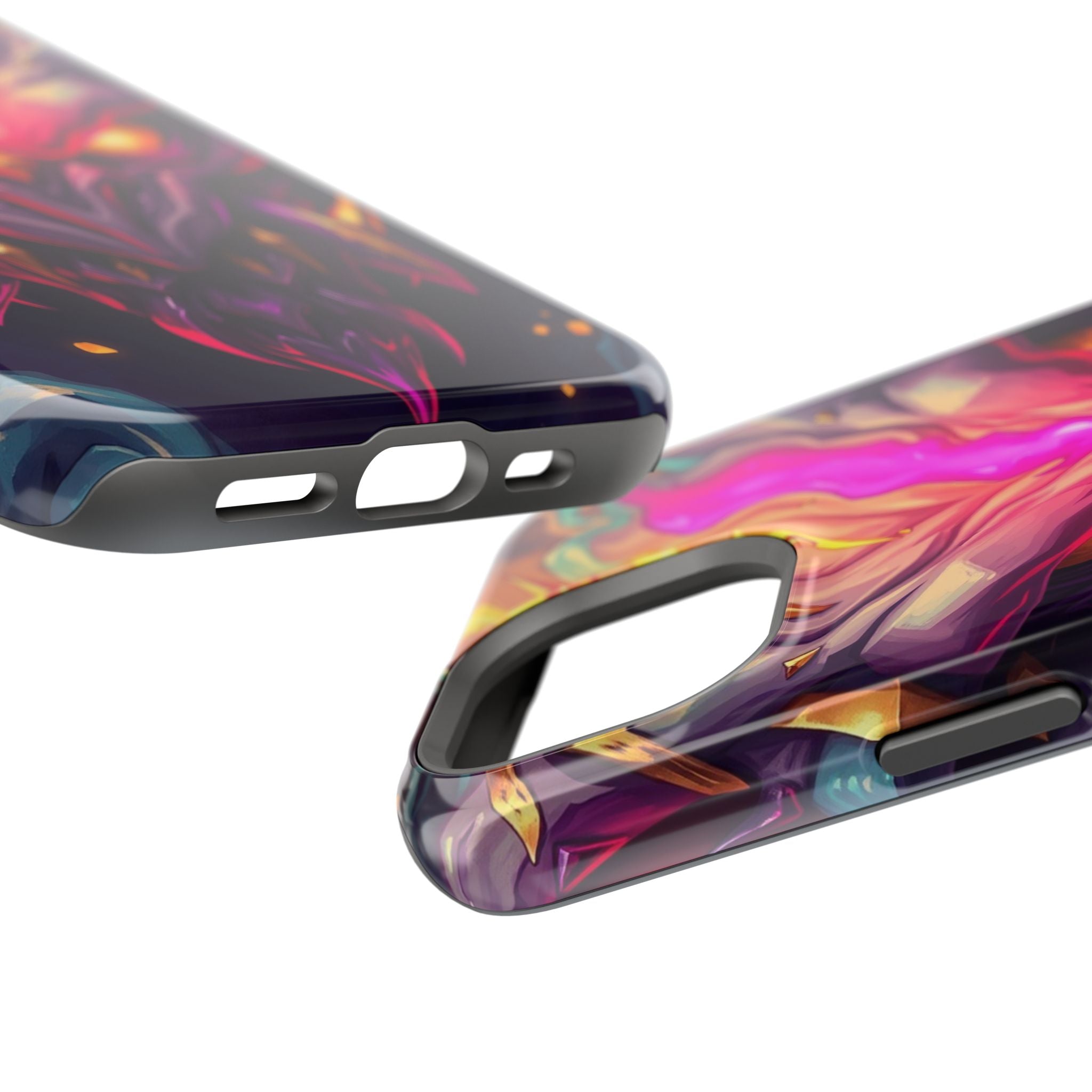 iPhone Chaos Goblin Energy Gold Foil Luxury Slim Everyday Designer Case · iPhone