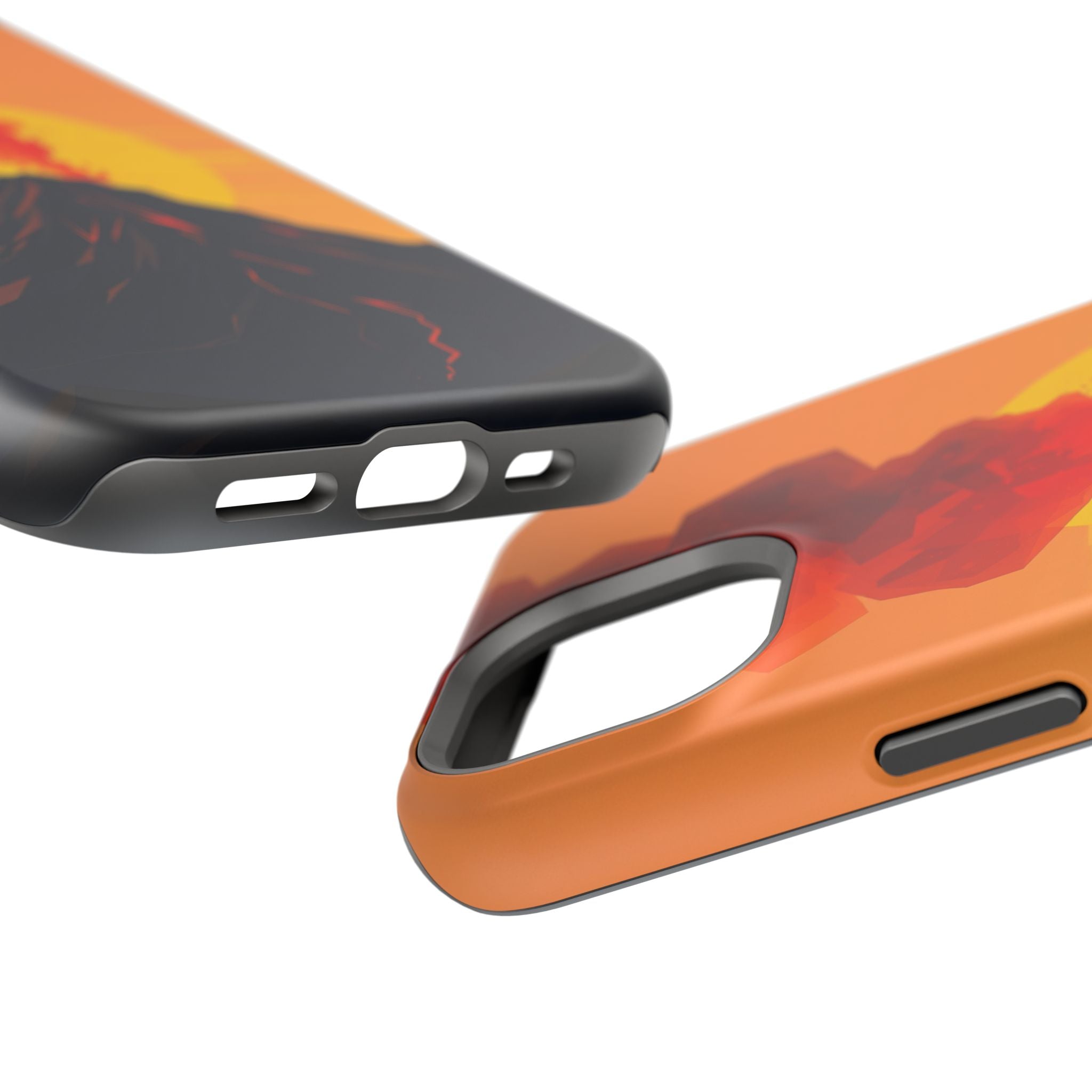 iPhone Vibrant Volcanic Eruption Design Slim Everyday iPhone Designer · iPhone C