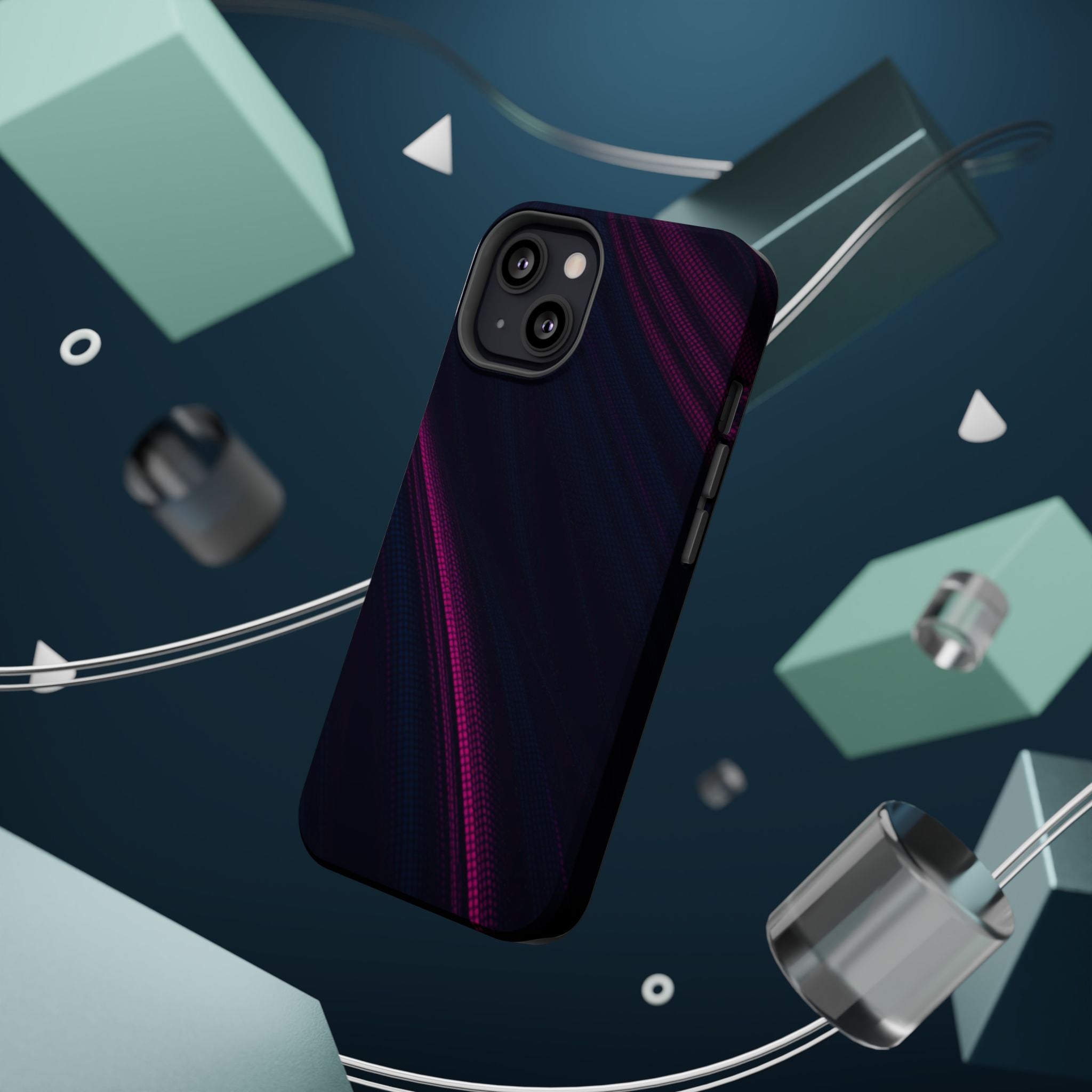 iPhone Carbon Fiber Weave Dark Gothic Ink Slim iPhone Everyday Designer · iPhone