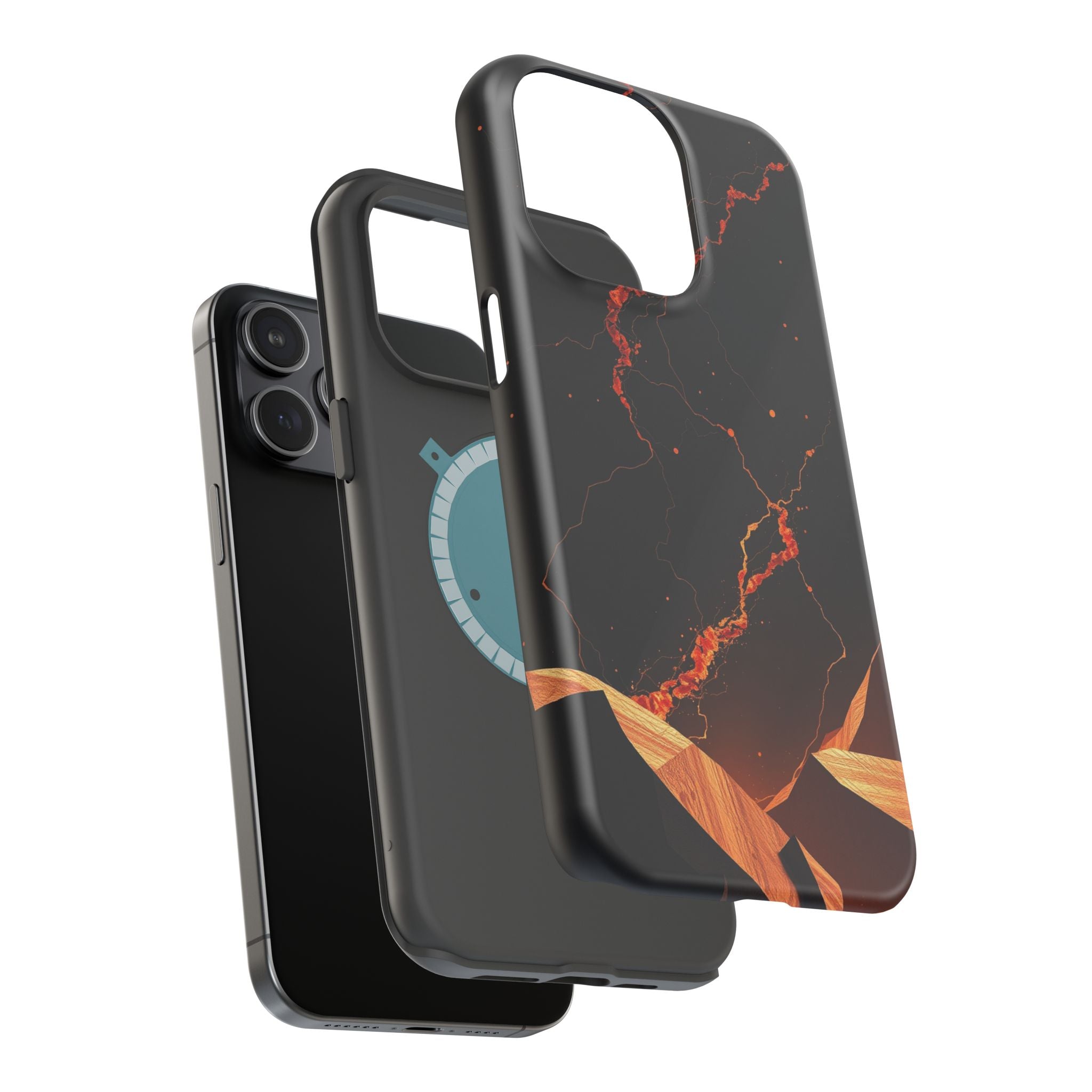 iPhone Petal Storm Electric Art 10 Bold Modern Everyday Snap Case · iPhone Case