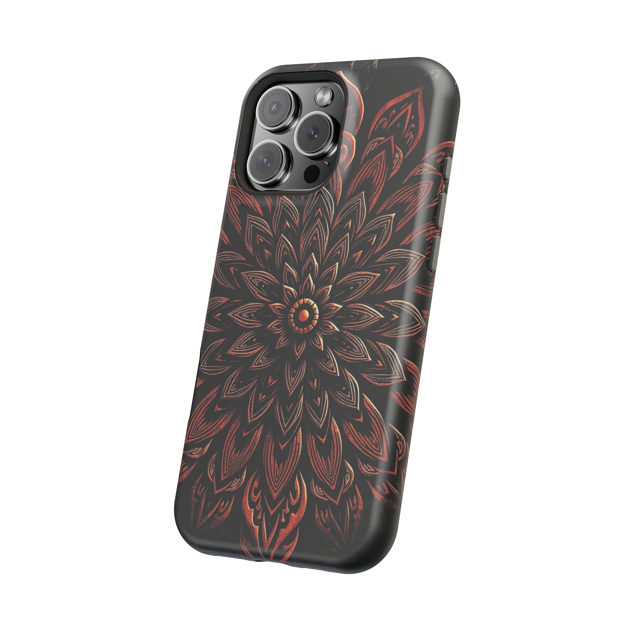 iPhone Floral Mandala Vintage Retro Poster Slim iPhone Everyday · iPhone Case