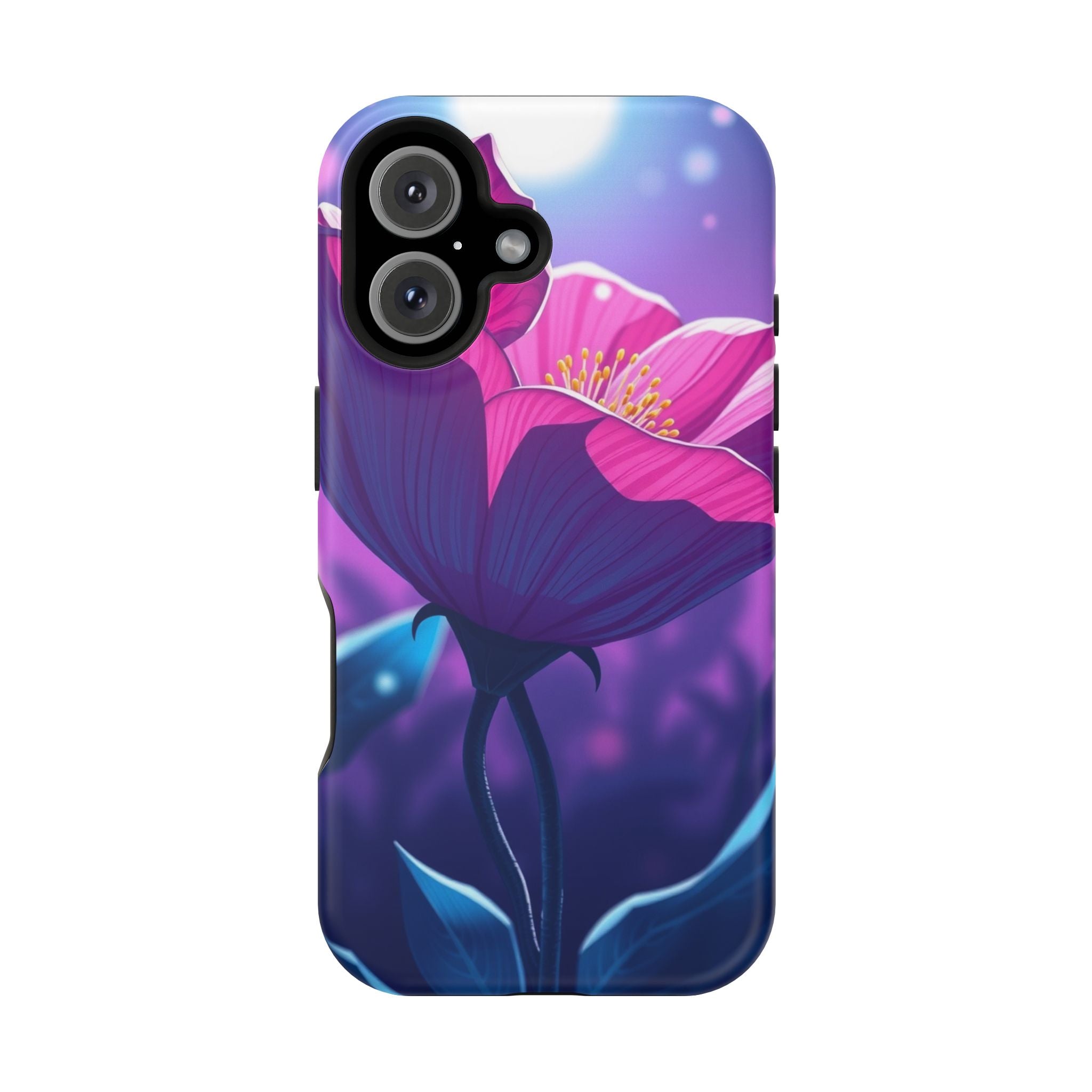 iPhone Night Bloomer Pastel Kawaii Bold Modern Everyday Snap Case · iPhone Case