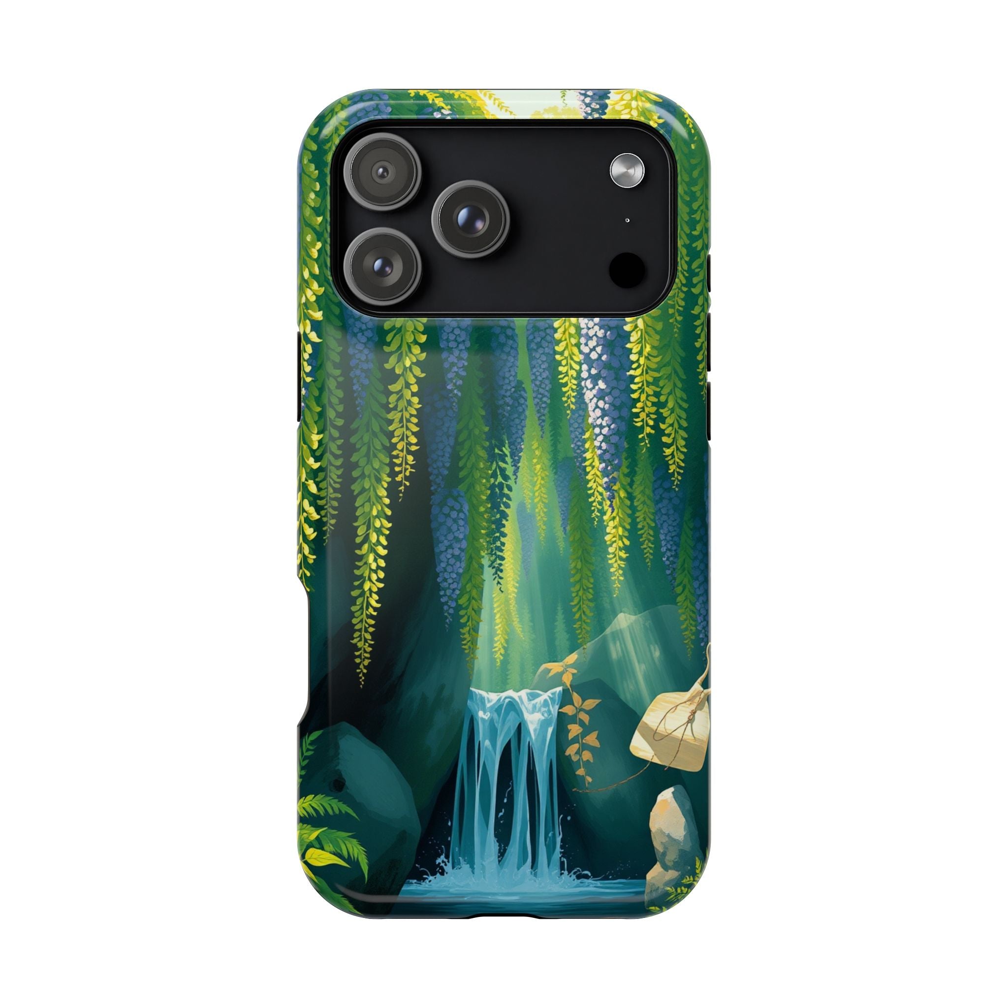 iPhone Wisteria Cascade Mystic Art Bold Modern Everyday Snap Case · iPhone Case
