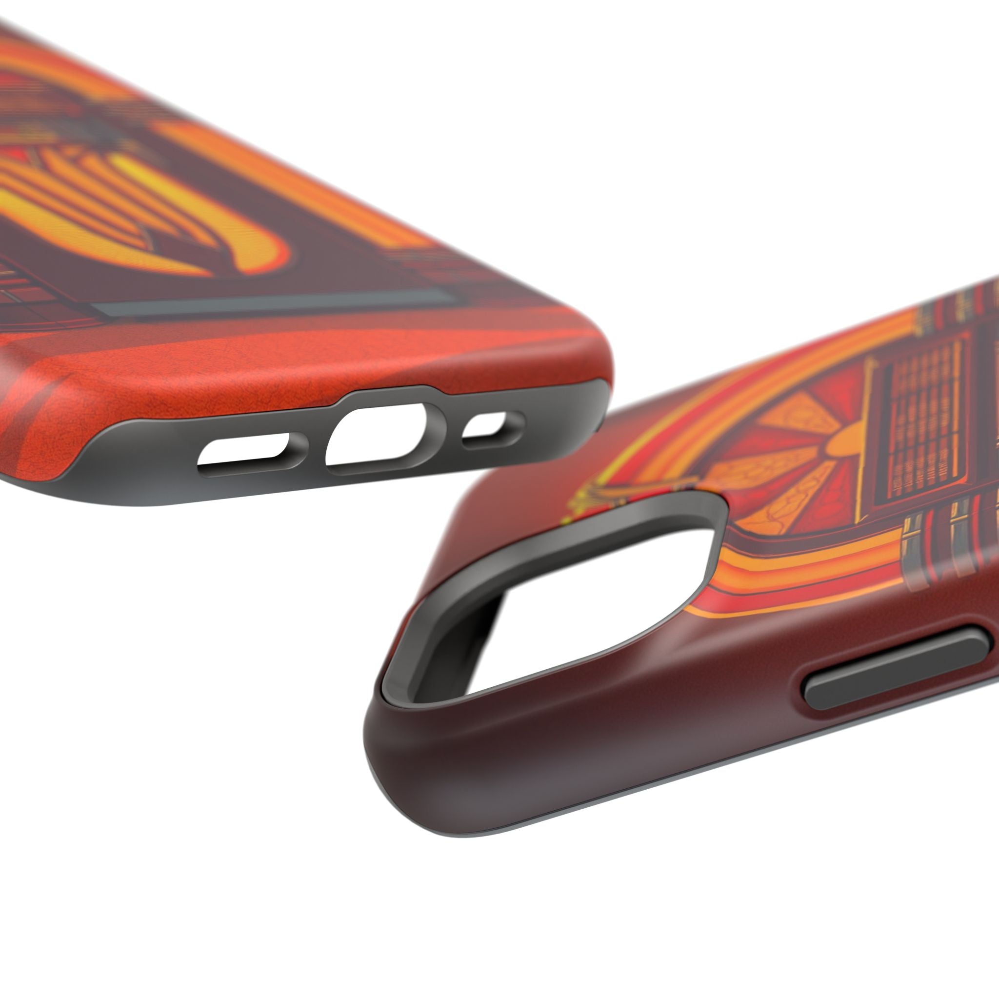 iPhone Jukebox Glow Pop Art Bold Bold Modern Everyday Snap Case · iPhone Case