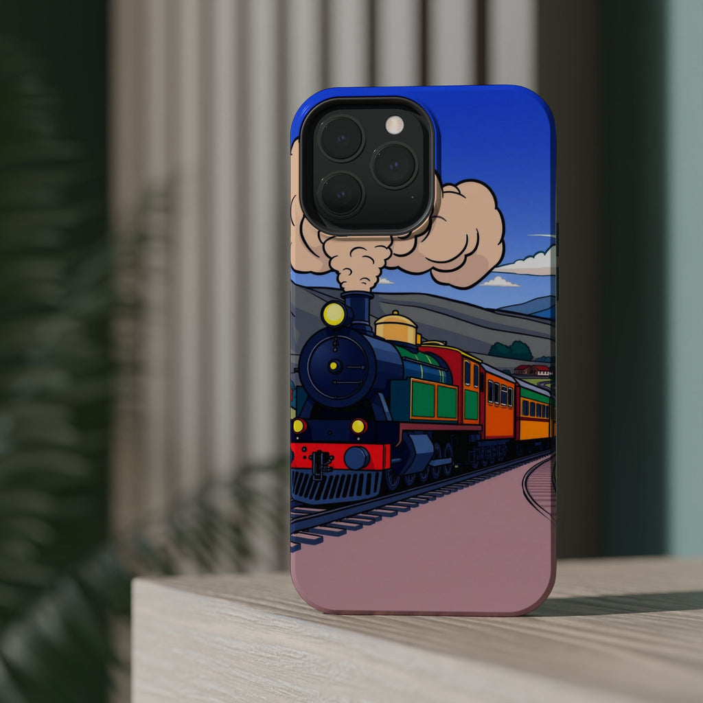 iPhone Steam Locomotive Puff Kids Fun iPhone Phone Case Gift Slim · iPhone Case