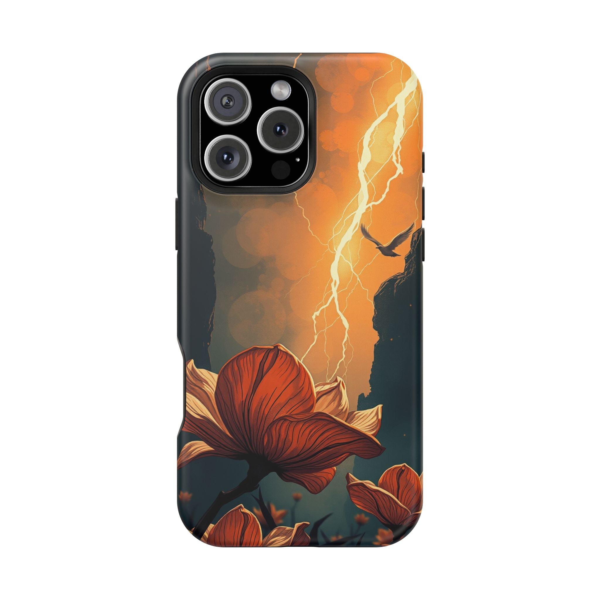iPhone Vibrant Petal Storm Design Bold Modern Everyday Snap Case · iPhone Case