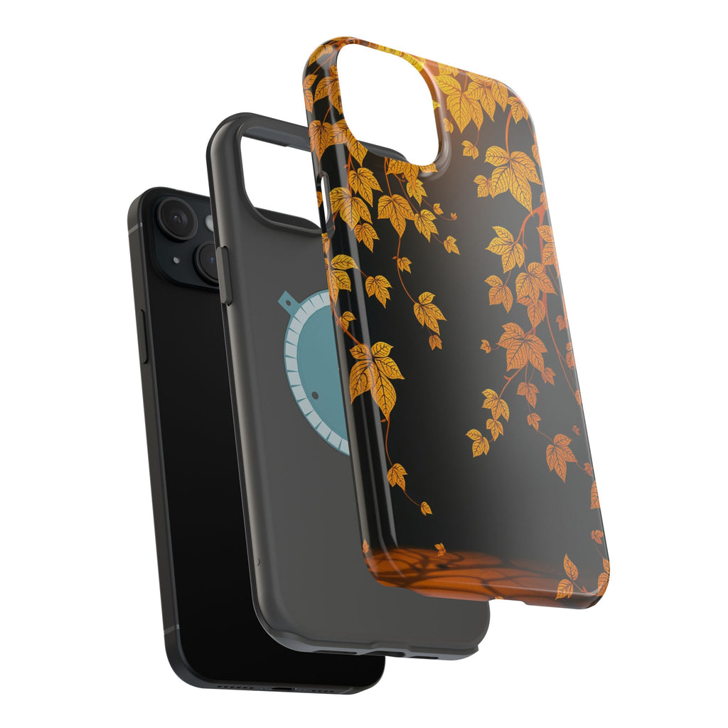 iPhone Mustard And Rust Art Nouveau Vine Slim Everyday iPhone 14 · iPhone Case