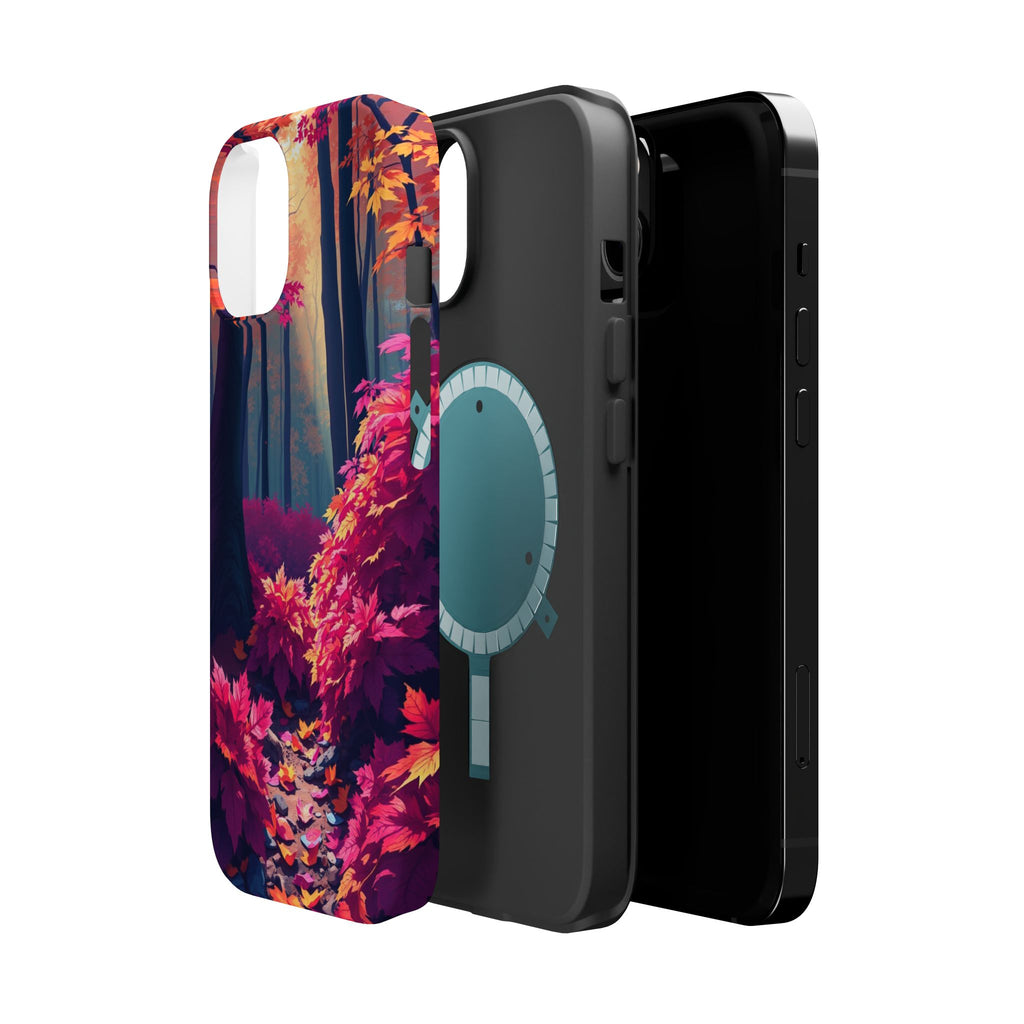 iPhone Earthy Autumn Forest Floor Design Slim Everyday iPhone Designer · iPhone