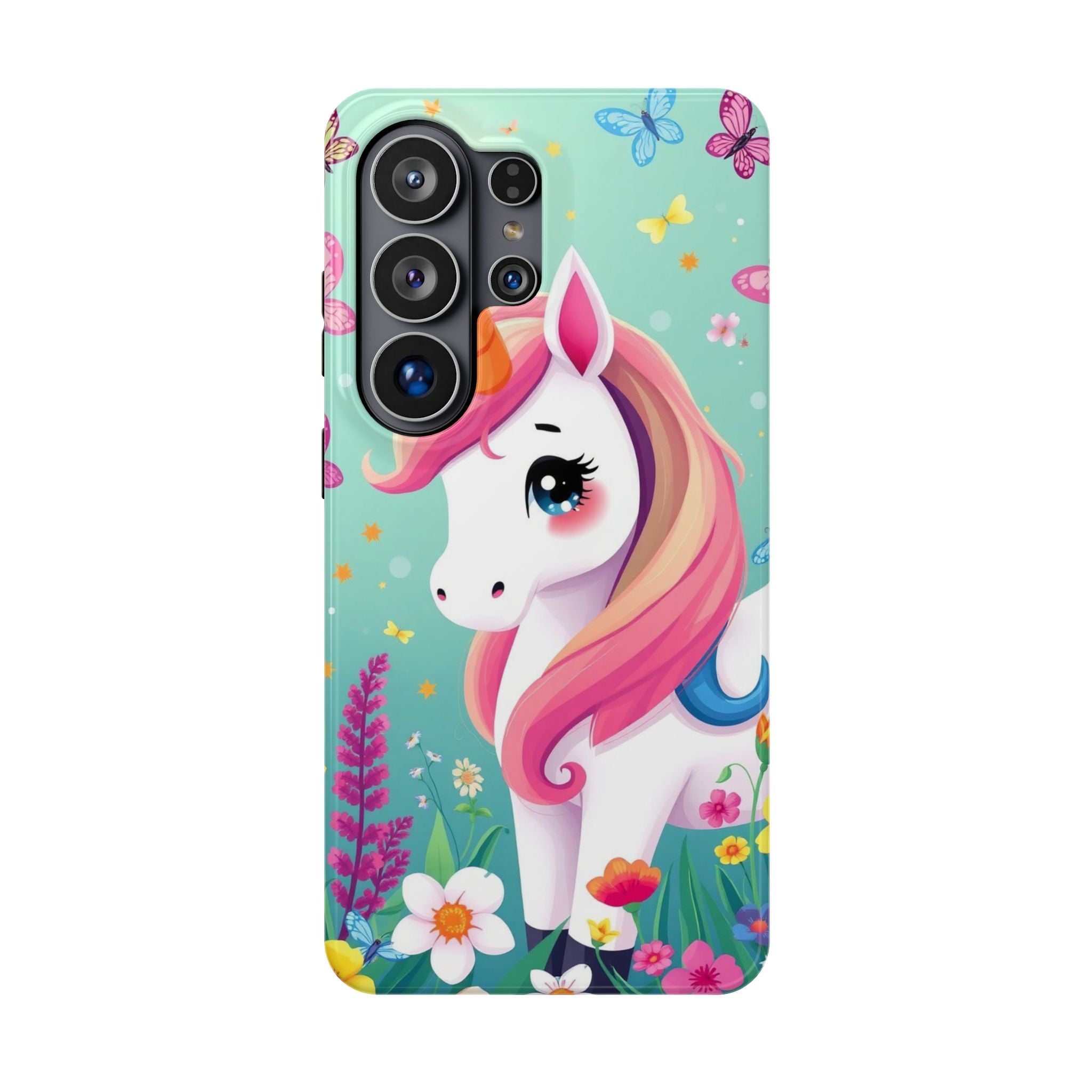 iPhone Dragonfly Unicorn Kids Fun iPhone Phone Case Gift Clean Minimal · iPhone