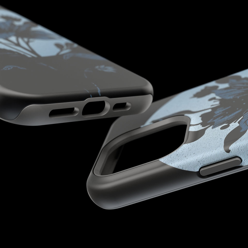 iPhone Radiant Floral Silhouette Design Slim Everyday Designer Case · iPhone Cas