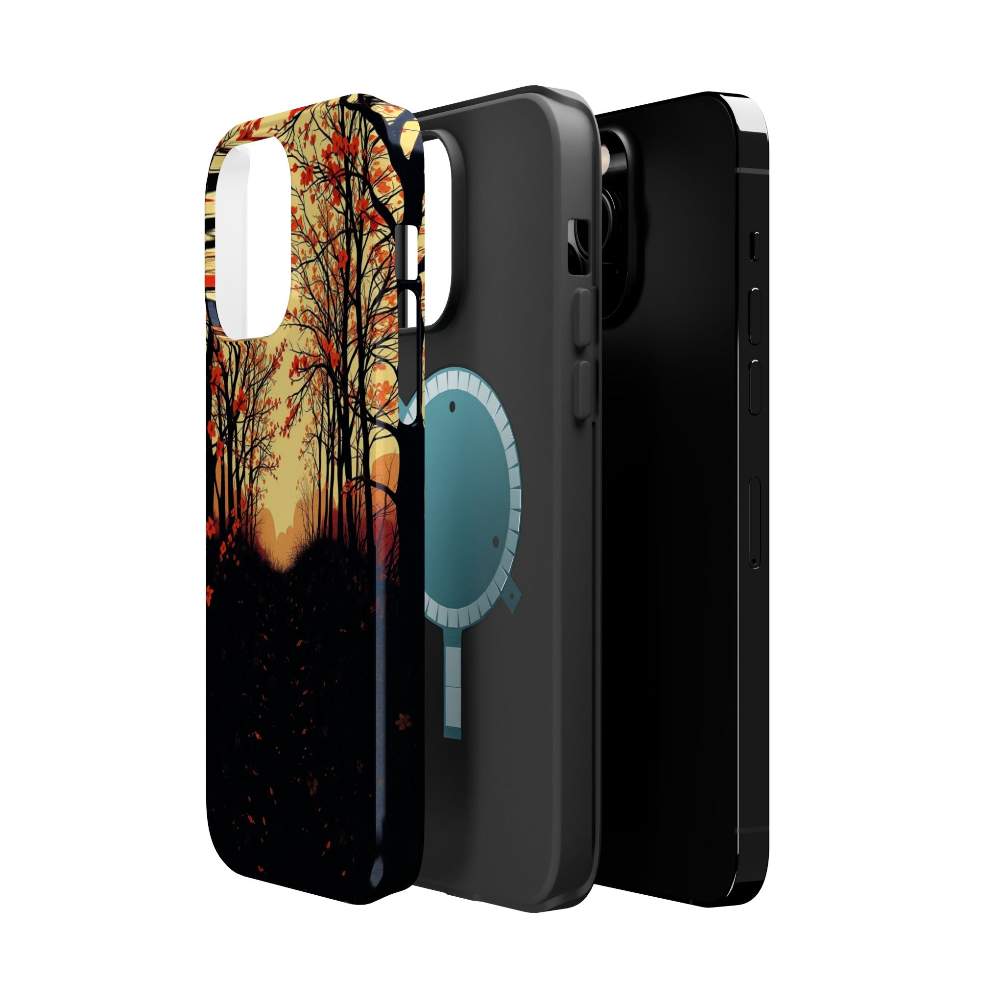 iPhone Dreamy Blossom Trail Design Bold Modern Everyday Snap Case · iPhone Case