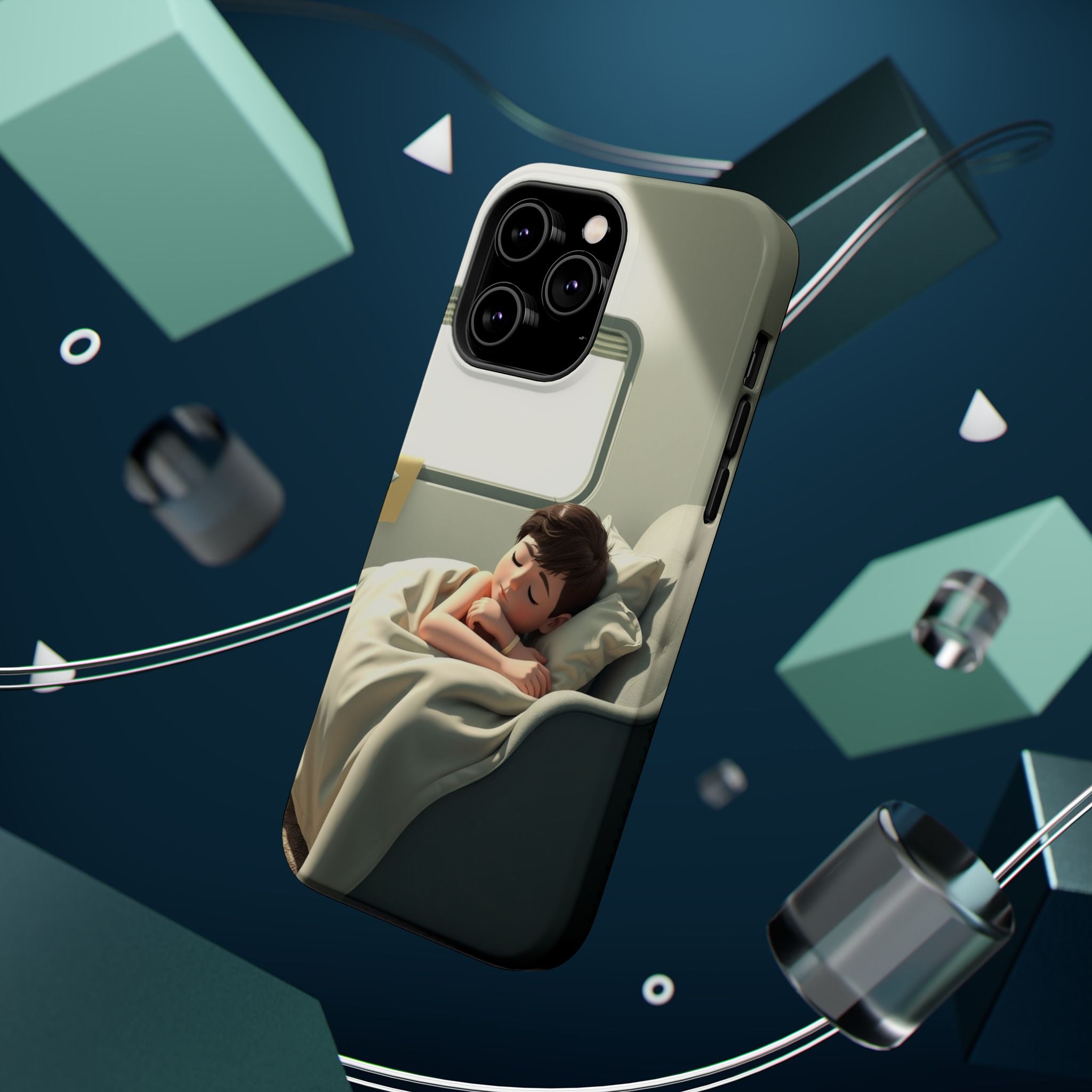 iPhone Serene Do Not Disturb: Napping Design Slim Everyday Designer Case · iPhon