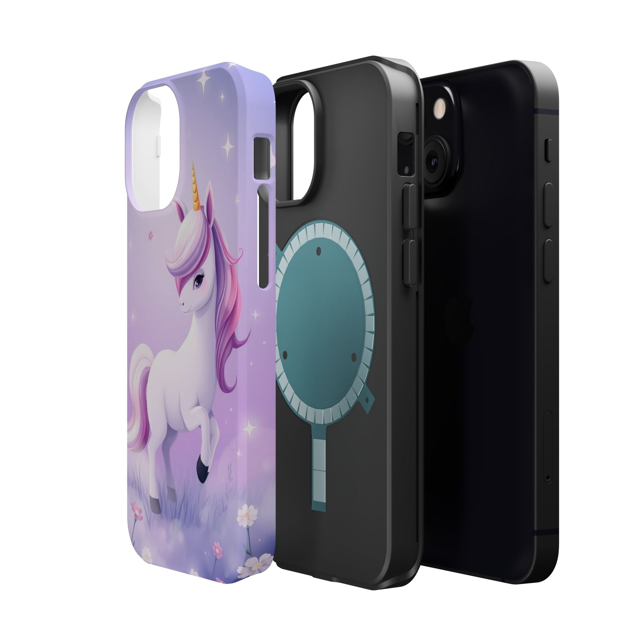iPhone Lilac Mist Unicorn Kids Fun iPhone Phone Case Gift Artistic · iPhone Case