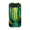 iPhone Kelp Forest Oil Painting Impressionist Slim iPhone Everyday · iPhone Case