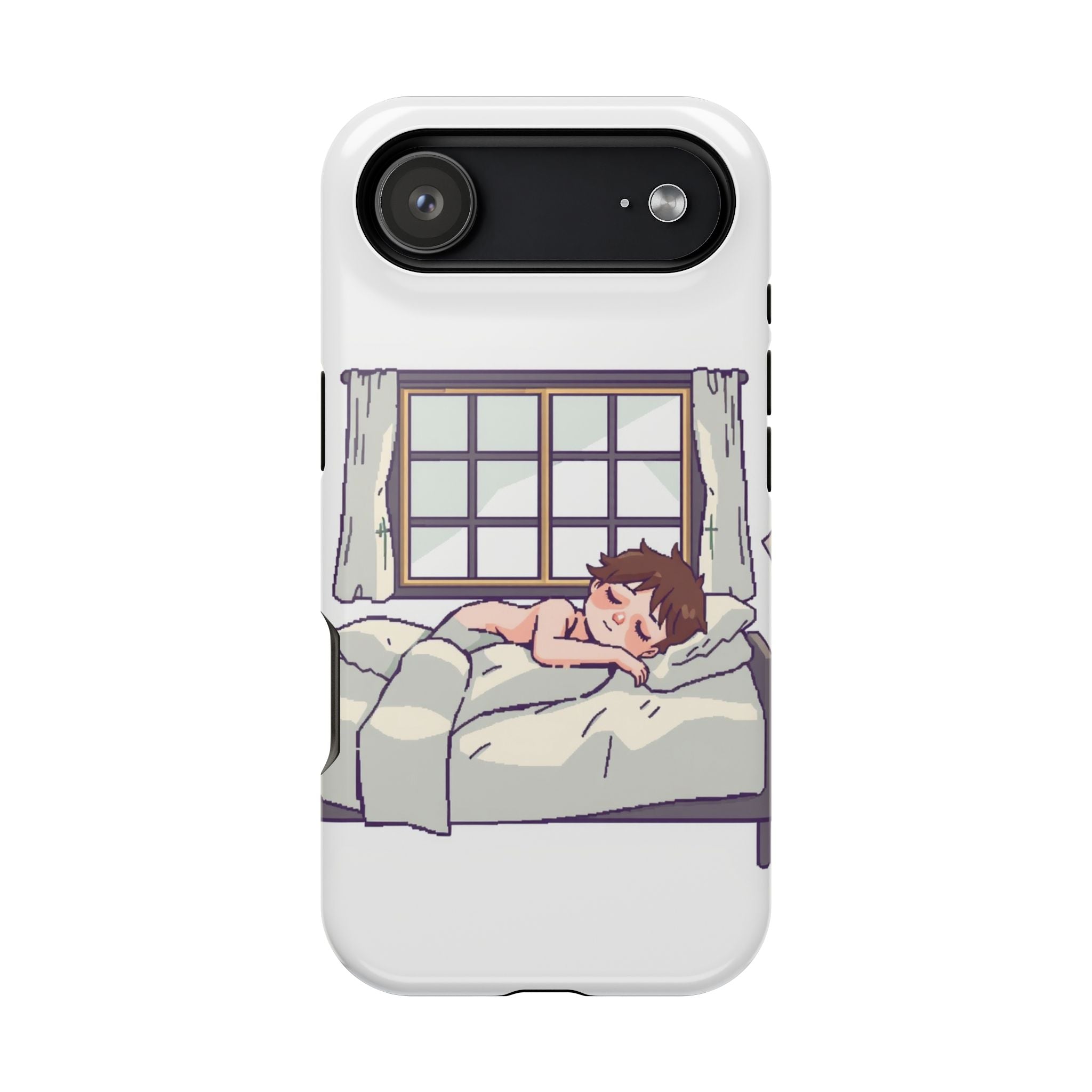 iPhone Do Not Disturb: Napping Bold Art Slim Everyday Designer Case · iPhone Cas