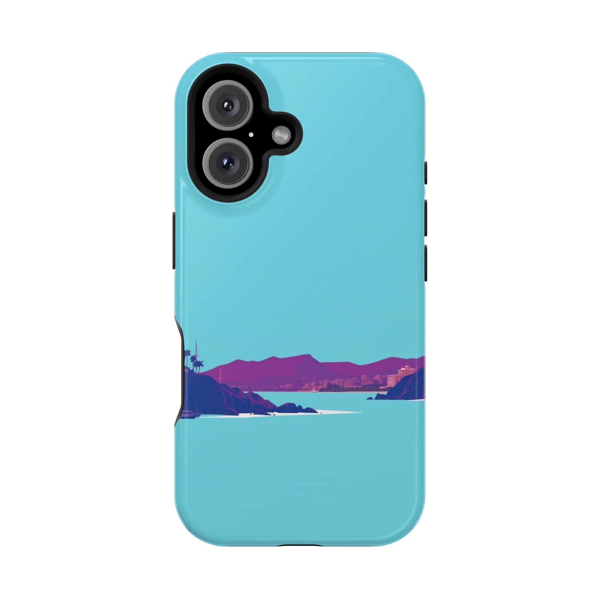 iPhone Hibiscus Coast Mystic Art Bold Modern Everyday Snap Case · iPhone Case