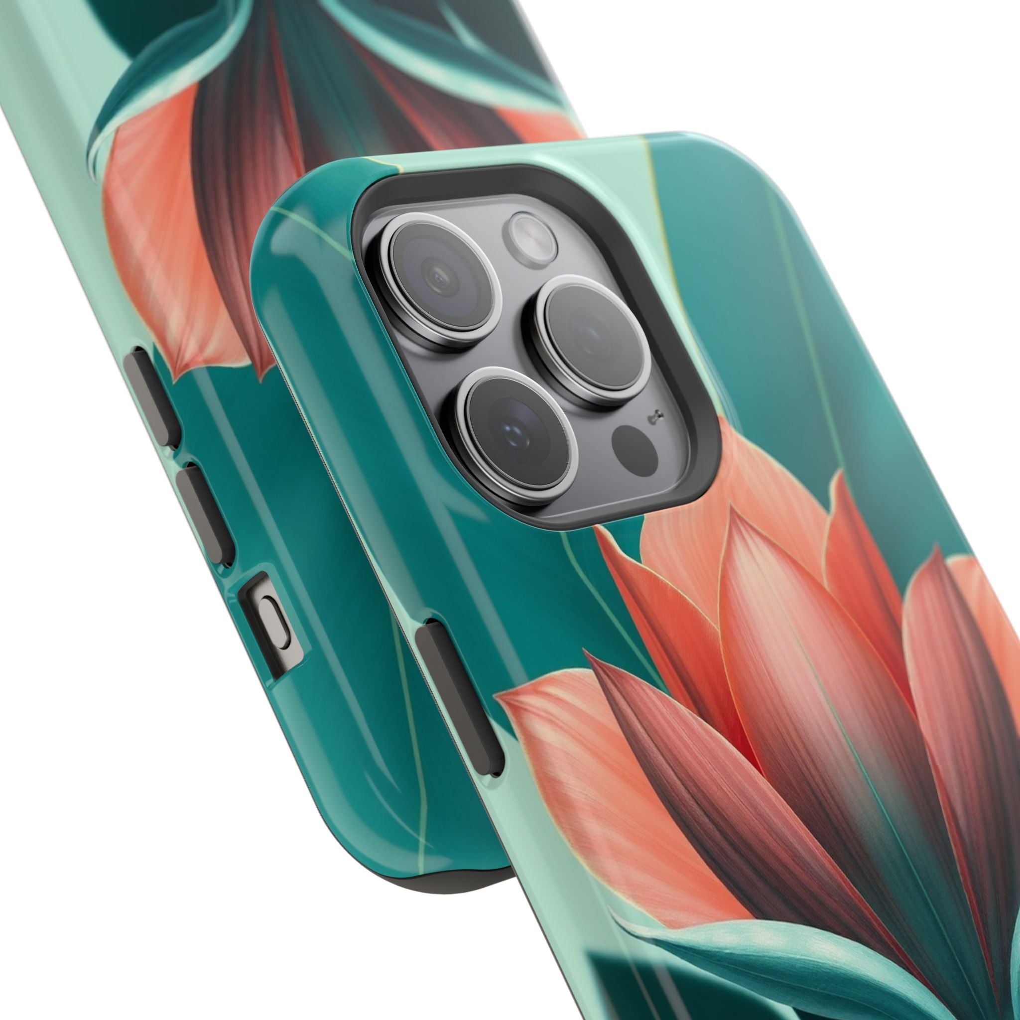 iPhone Dreamy Botanical Illustration Design Soft iPhone 14 Finish · iPhone Case