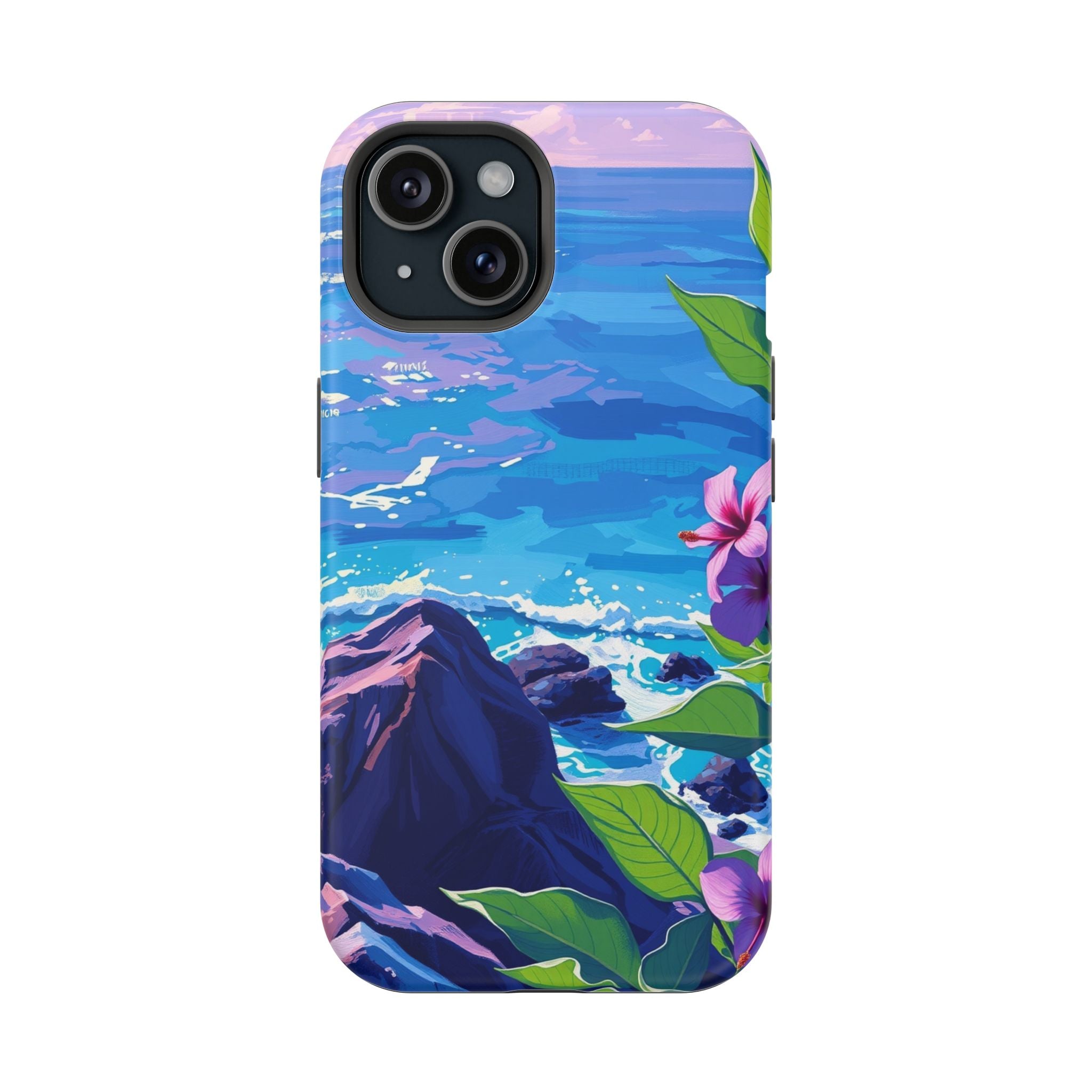 iPhone Hibiscus Coast Enchanted Art Slim Everyday Designer Case · iPhone Case