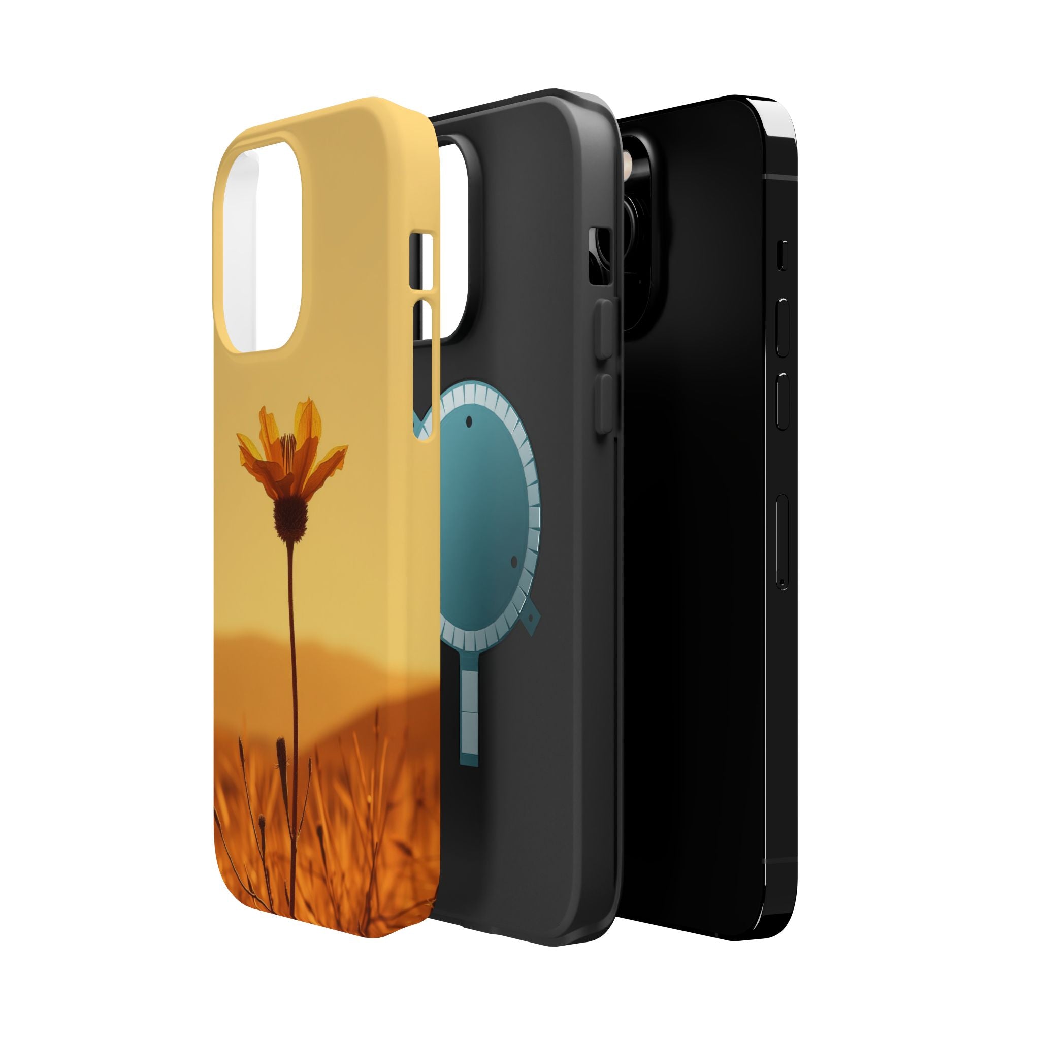 iPhone Desert Flower Cinematic Art Bold Modern Everyday Snap Case · iPhone Case