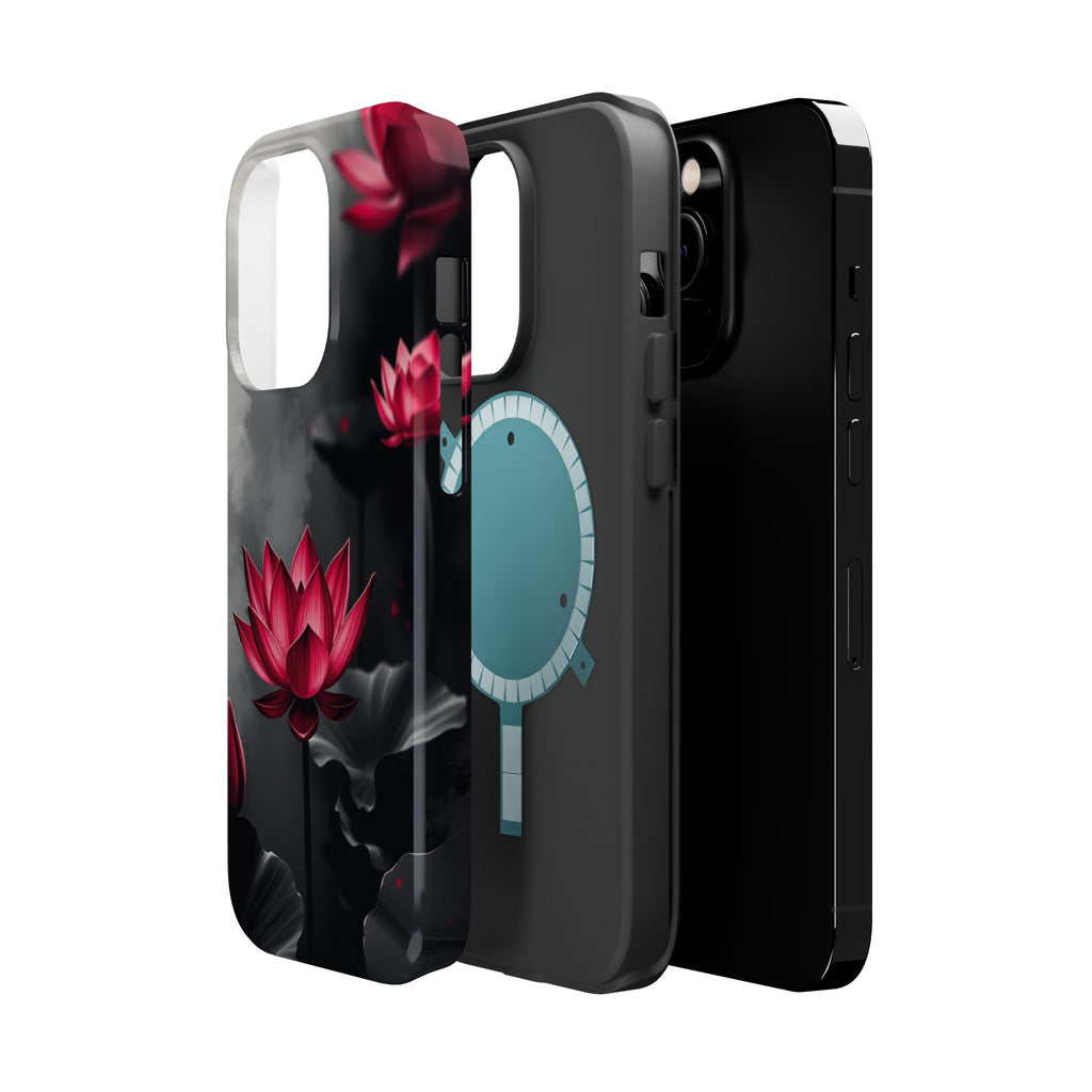 iPhone Lotus Pond Mystic Art 15 Slim Everyday Designer Case · iPhone Case