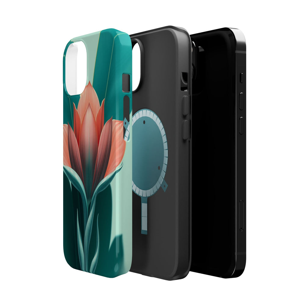 iPhone Dreamy Botanical Illustration Design Soft iPhone 14 Finish · iPhone Case