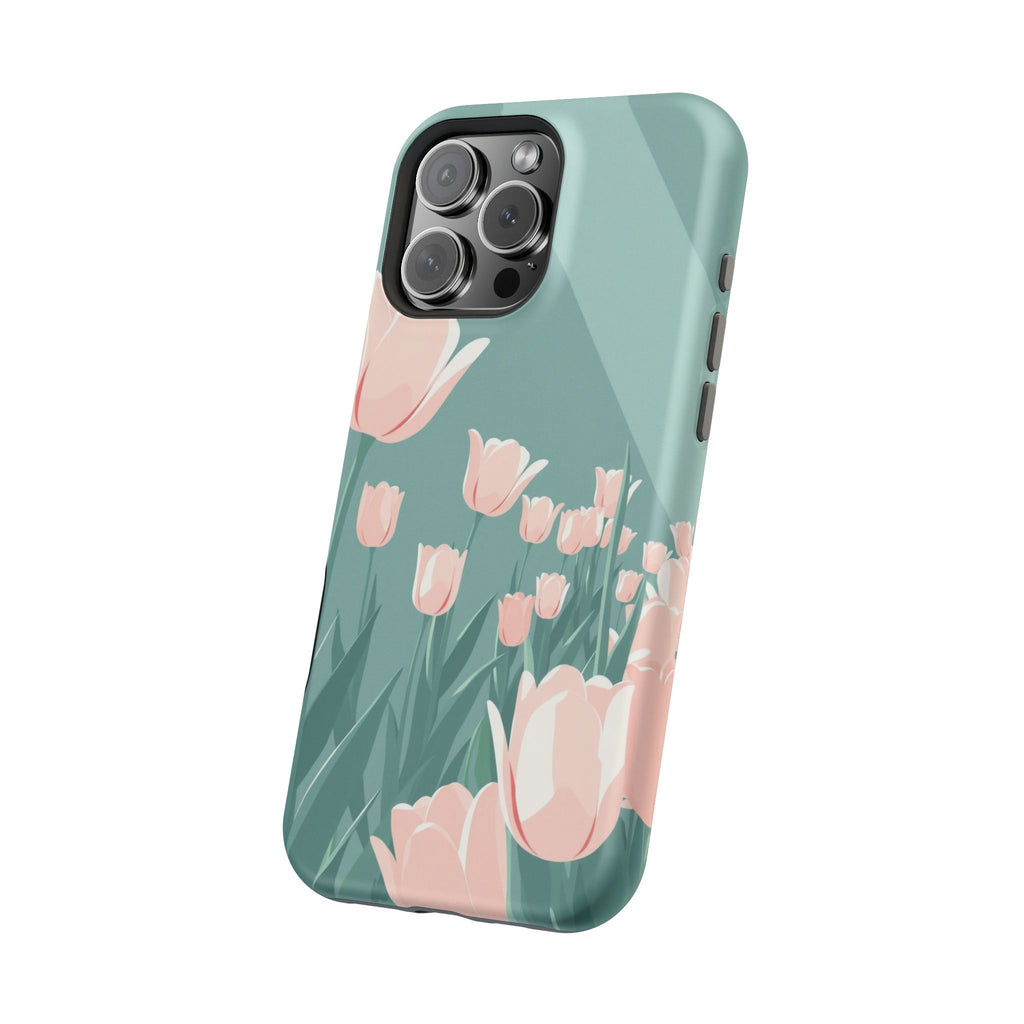 iPhone Tulip Row Enchanted Art Slim Everyday Designer Case · iPhone Case