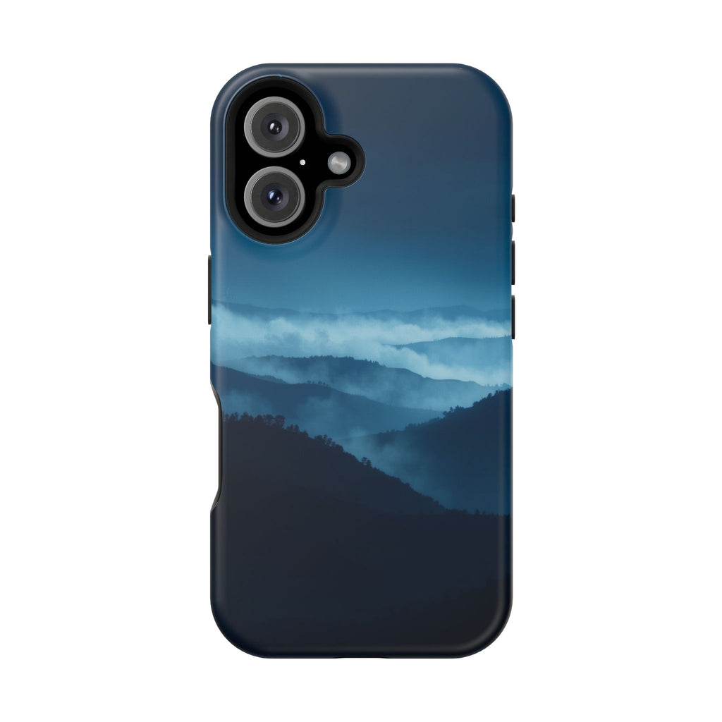 iPhone Earthy Fog Rolling Over Hills Design Slim iPhone Everyday · iPhone Case