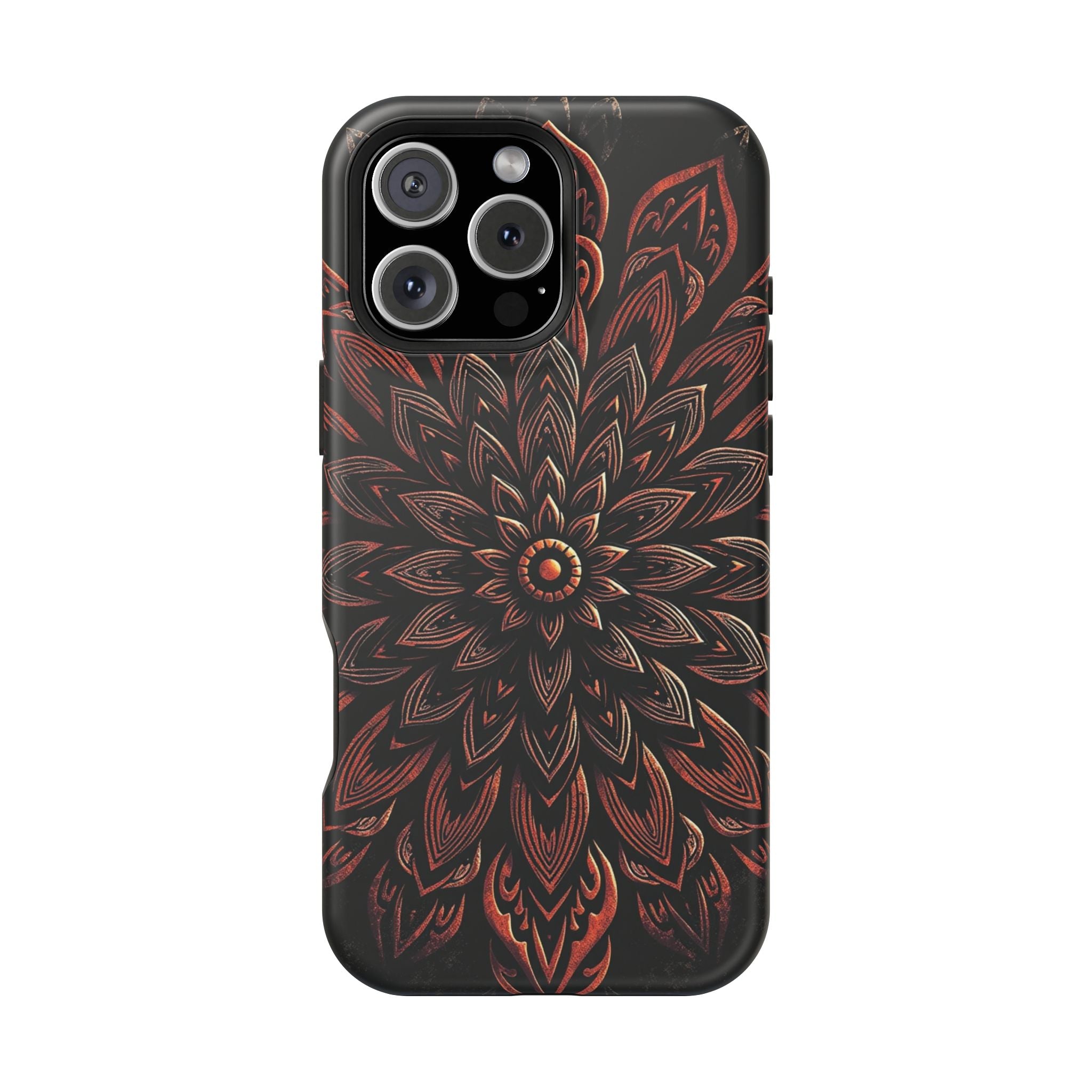 iPhone Floral Mandala Vintage Retro Poster Slim iPhone Everyday · iPhone Case