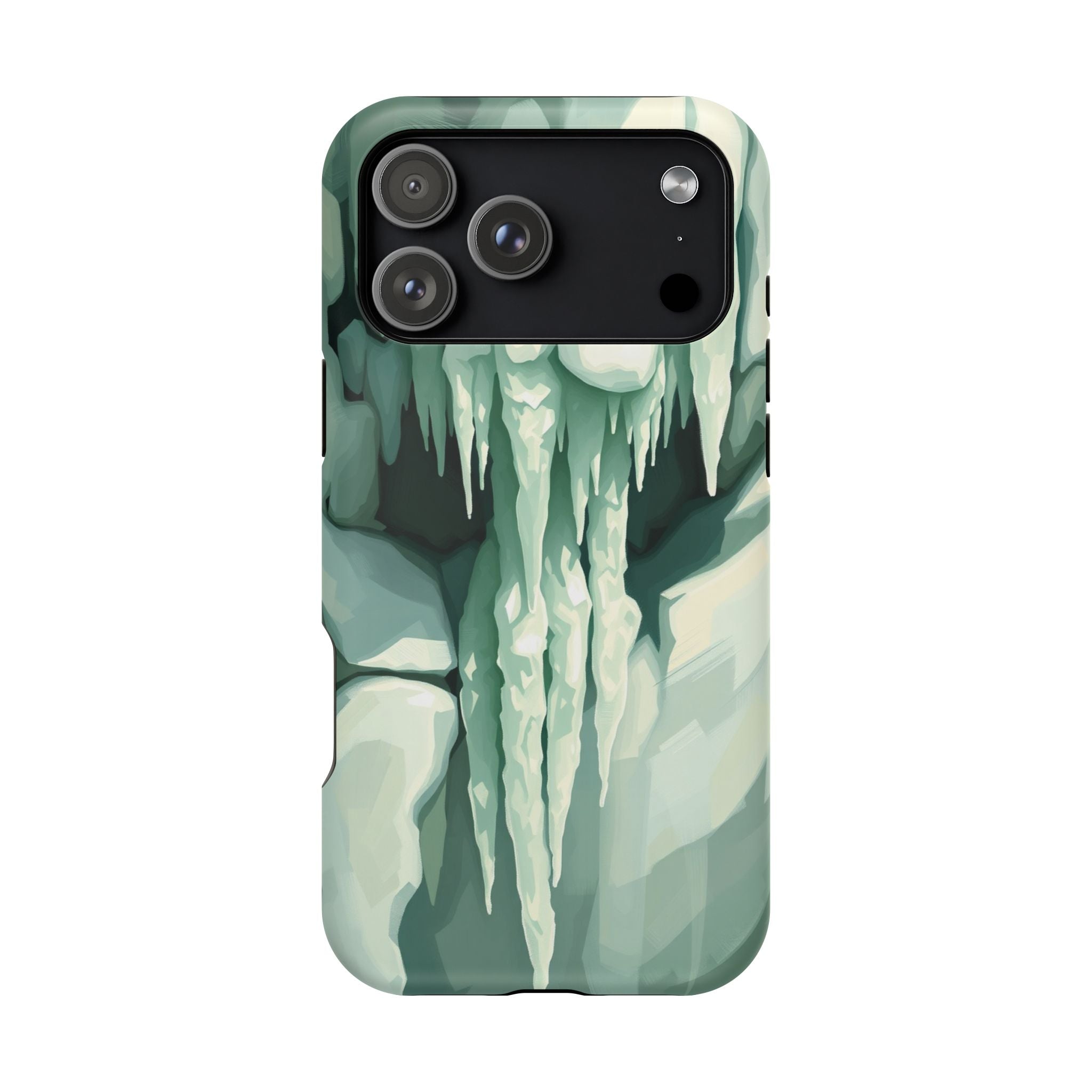 iPhone Earthy Icicle Formation Design Slim Everyday Designer Case · iPhone Case