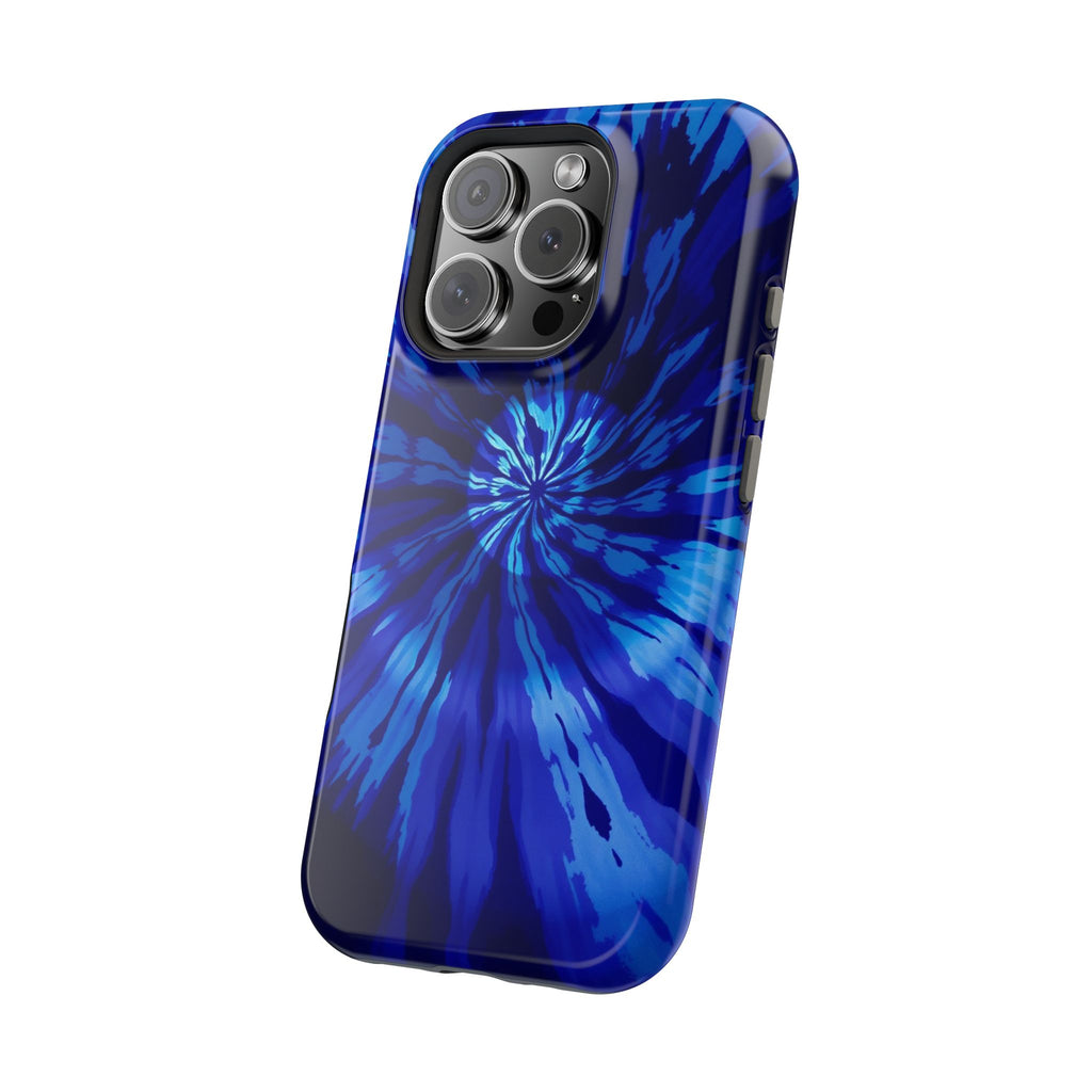 iPhone Tie-Dye Vortex Dark Gothic Ink Slim Everyday Designer Case · iPhone Case