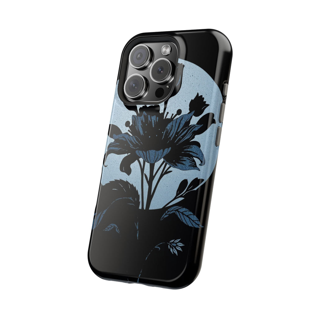 iPhone Radiant Floral Silhouette Design Slim Everyday Designer Case · iPhone Cas
