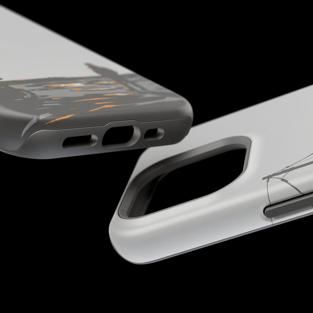 iPhone Weekend Mode On Hand-Drawn Sketch Slim Everyday Designer Case · iPhone Ca