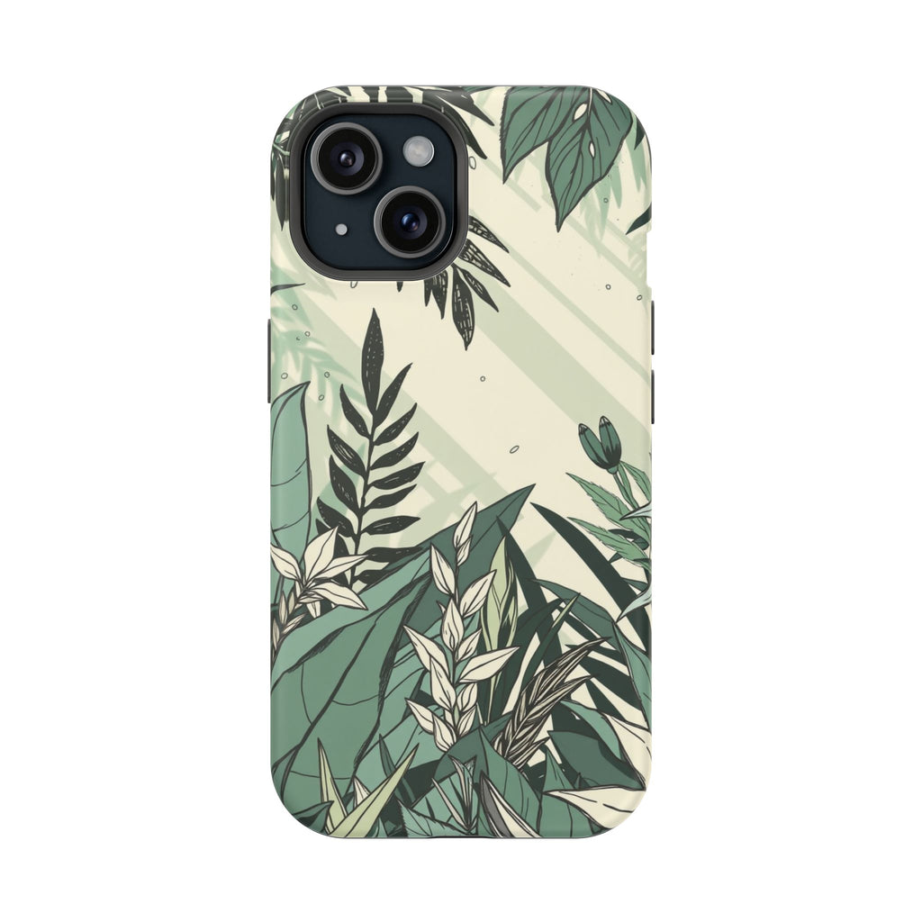 iPhone Jungle Floral Electric Art Bold Modern Everyday Snap Case · iPhone Case