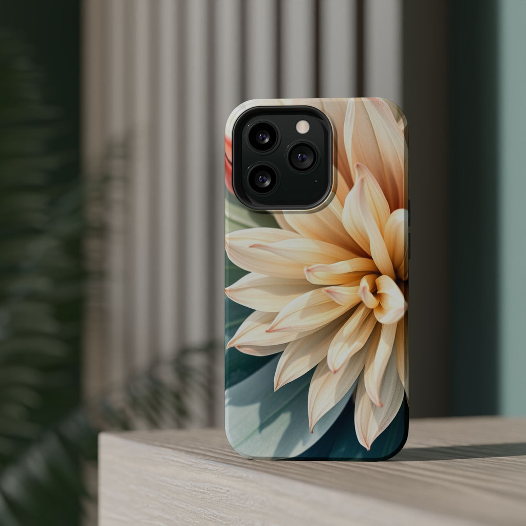 iPhone Neon Floral Radiant Design Clean Minimal Snap Case · iPhone Case