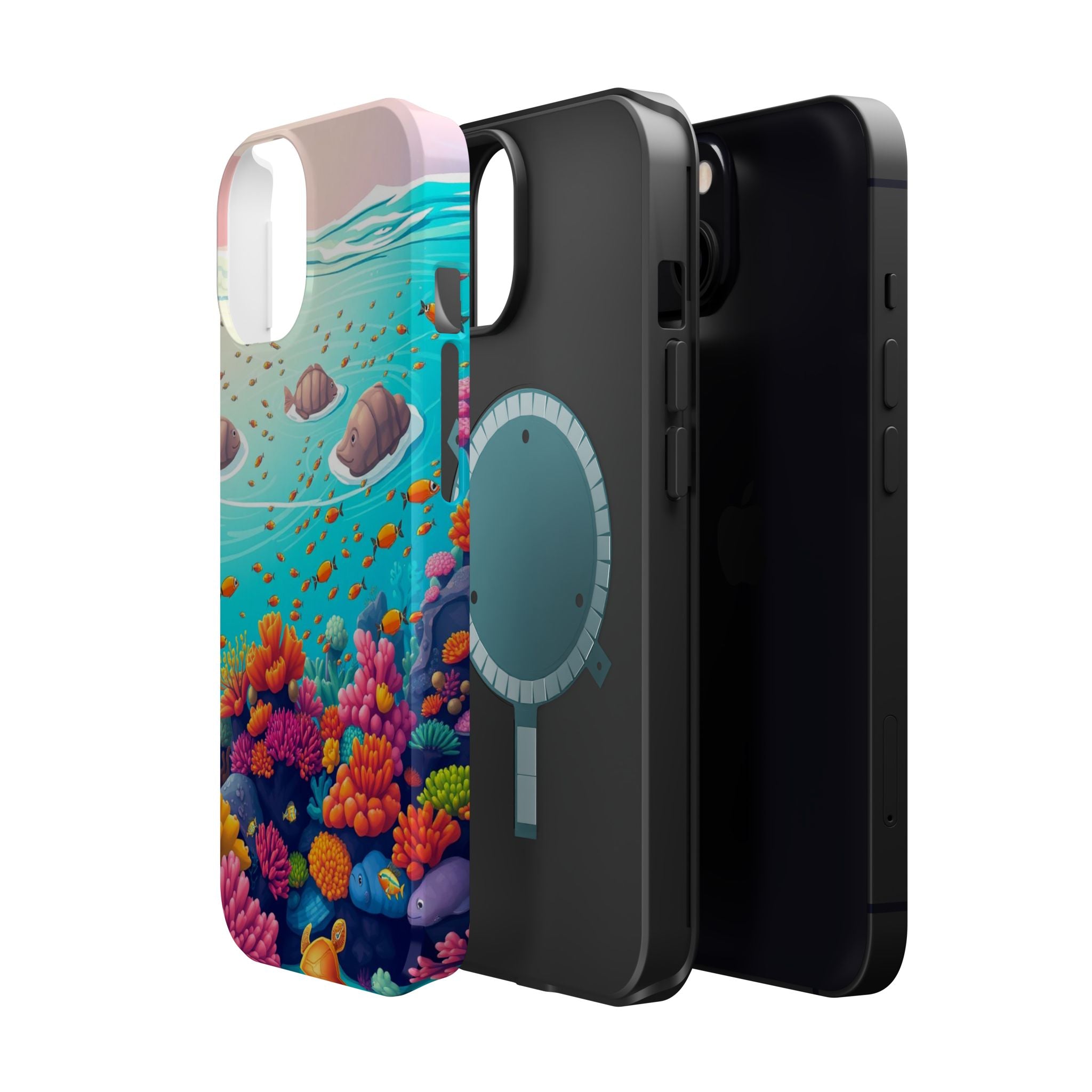 iPhone Coral Reef Panorama Kids Fun Phone Case Gift Slim Snap Case · iPhone Case