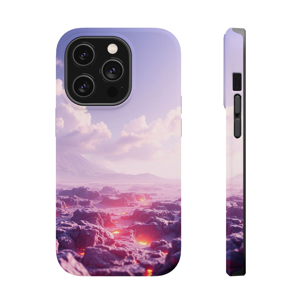 iPhone Lava Field Cinematic Art Slim Everyday Designer Case · iPhone Case