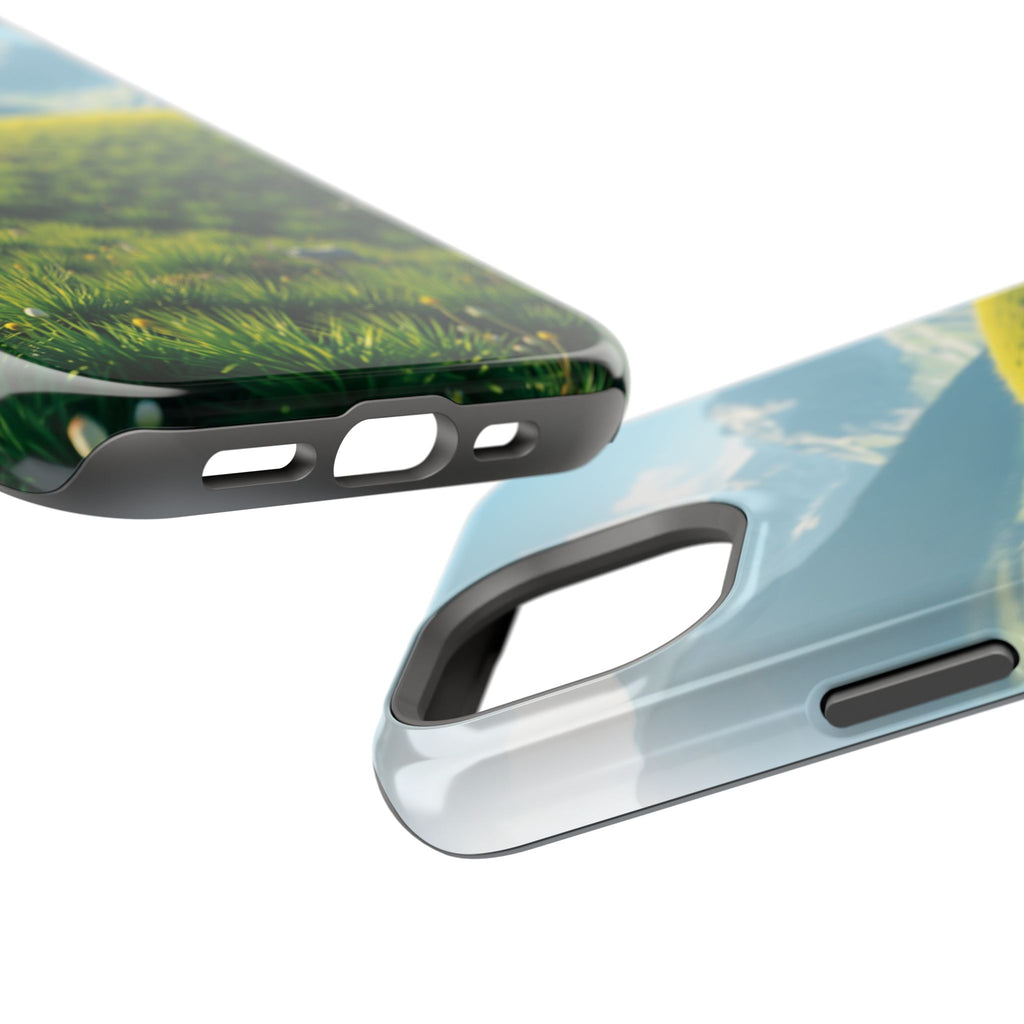 iPhone Vibrant Alpine Meadow Design Slim Everyday Designer Case · iPhone Case