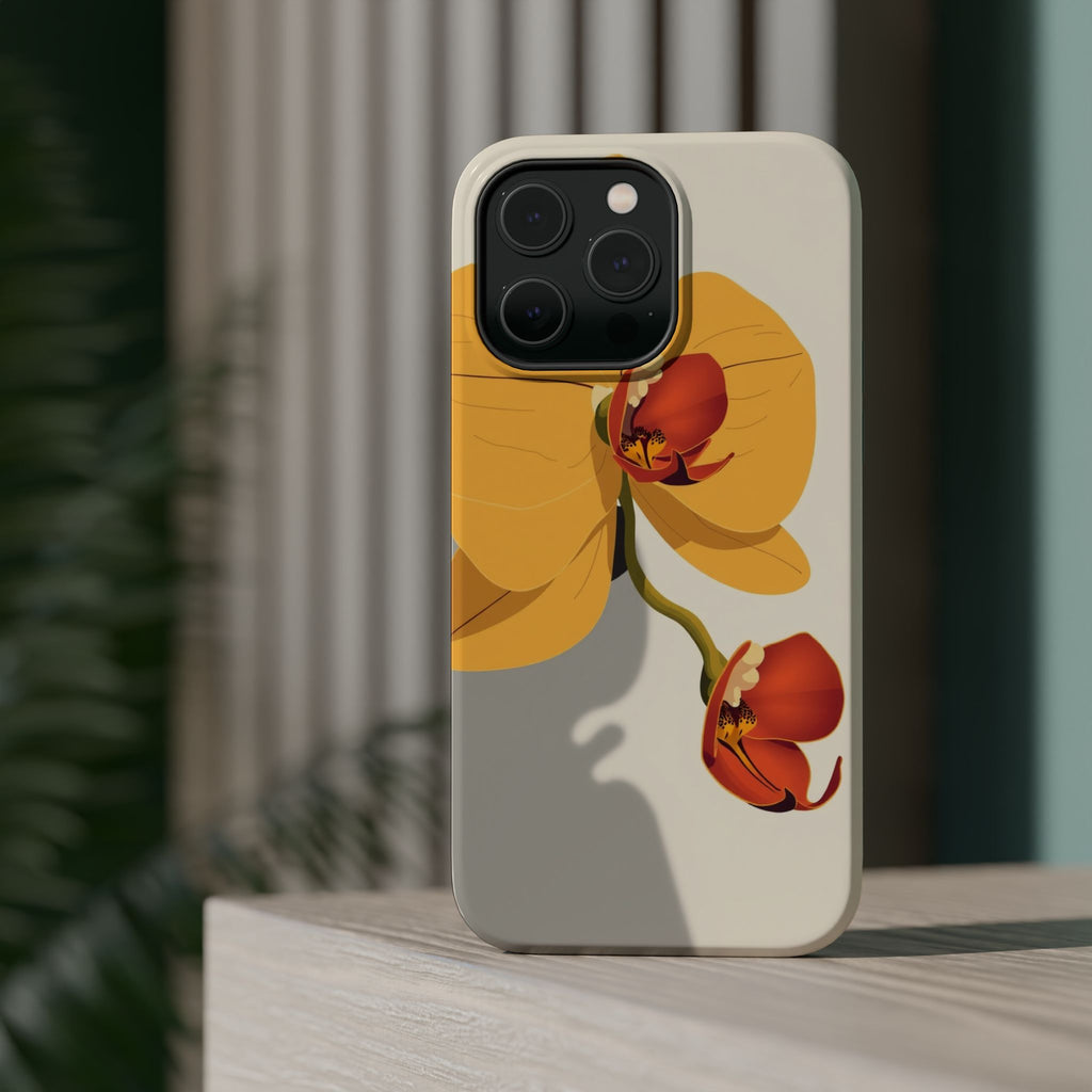iPhone Vibrant Orchid Study Design Bold Modern Everyday Snap Case · iPhone Case