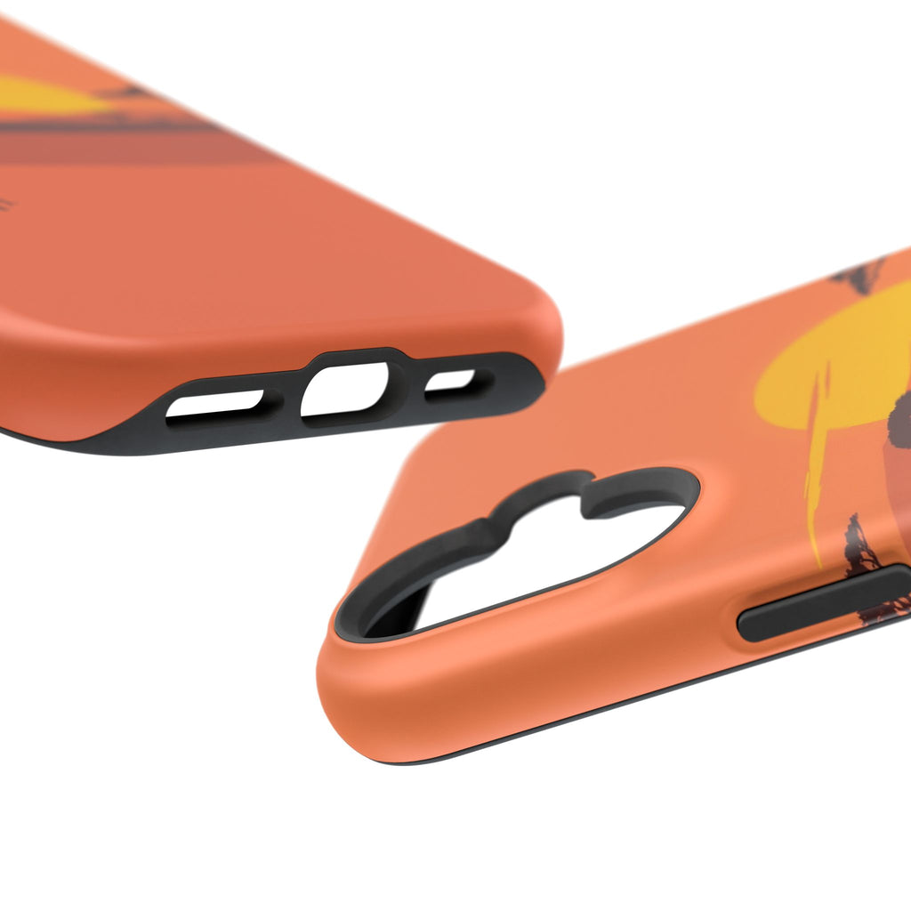 iPhone Sunset Amber And Peach Savanna Horizon Slim iPhone Everyday · iPhone Case
