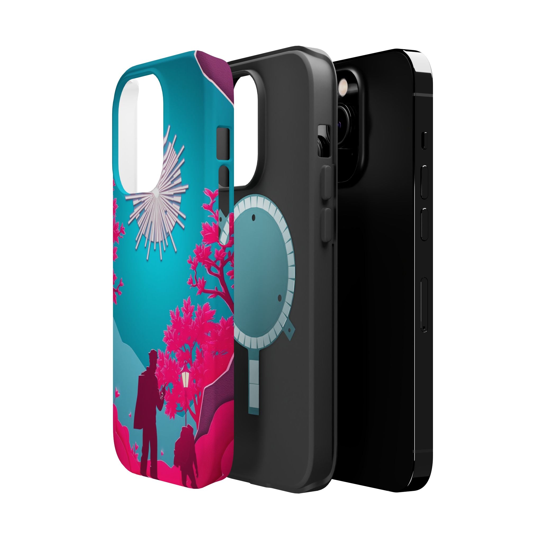 iPhone Bud Burst Paper Cut Art Slim Everyday Designer Case · iPhone Case