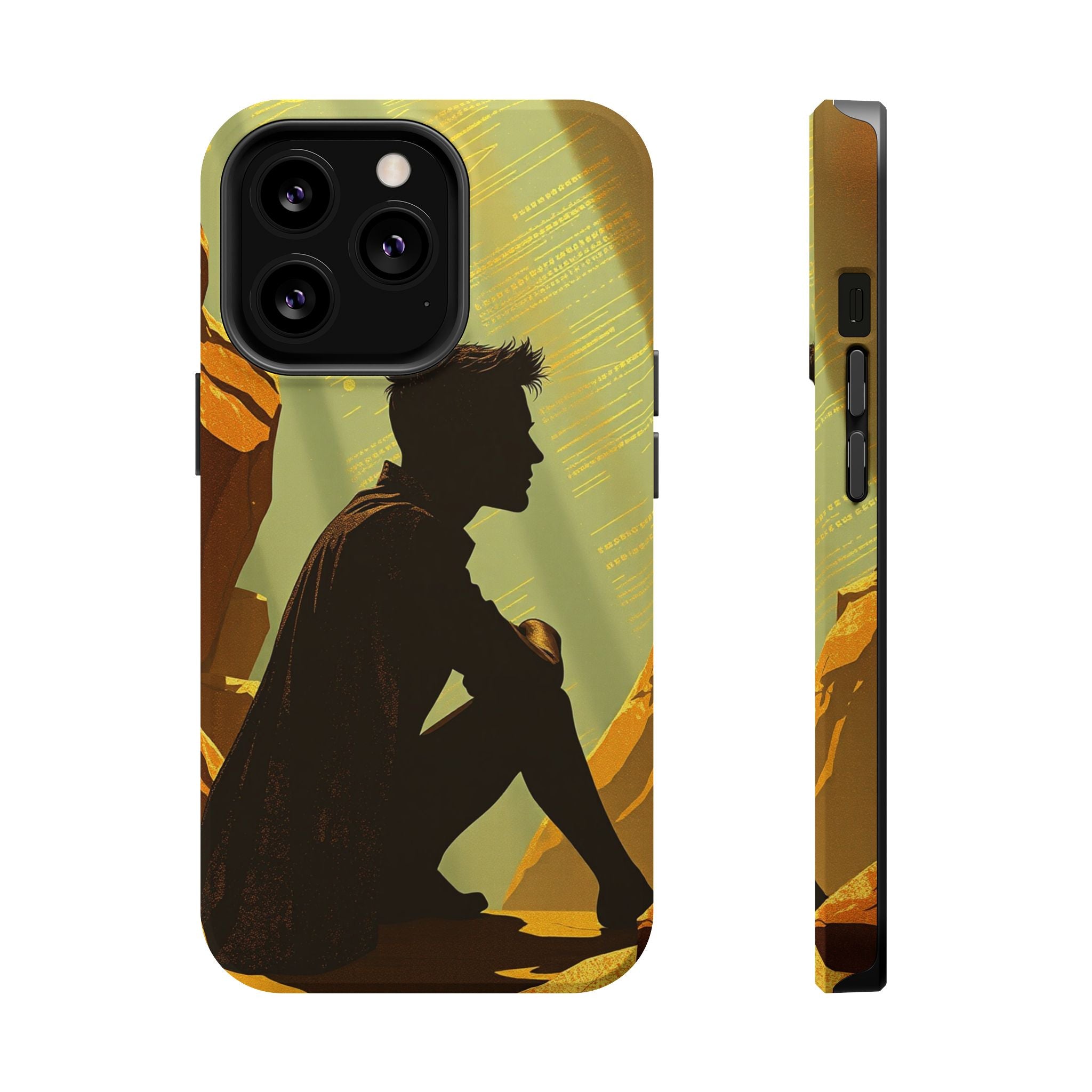 iPhone Mustard And Rust Overthinking Again Slim Everyday Designer Case · iPhone