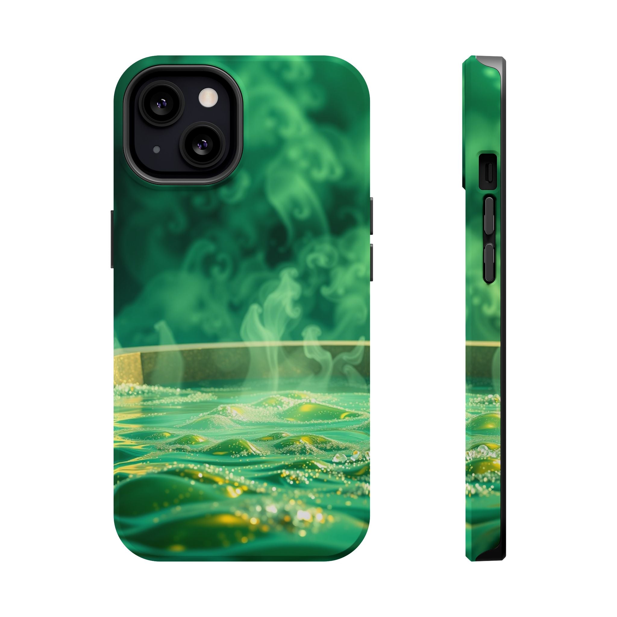 iPhone Hot Spring Steam Cinematic Art Slim Everyday Designer Case · iPhone Case