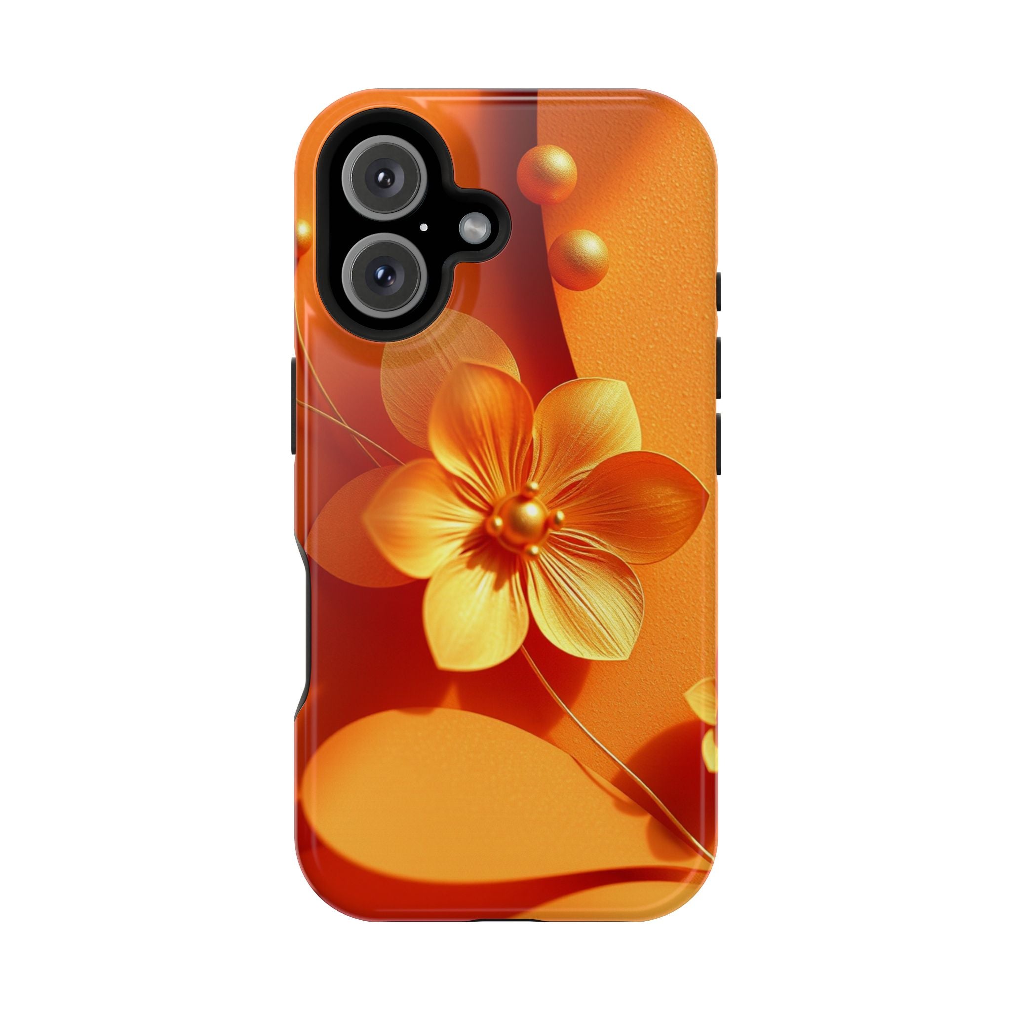 iPhone Floral Geometric Gold Foil Luxury Slim Everyday iPhone Designer · iPhone
